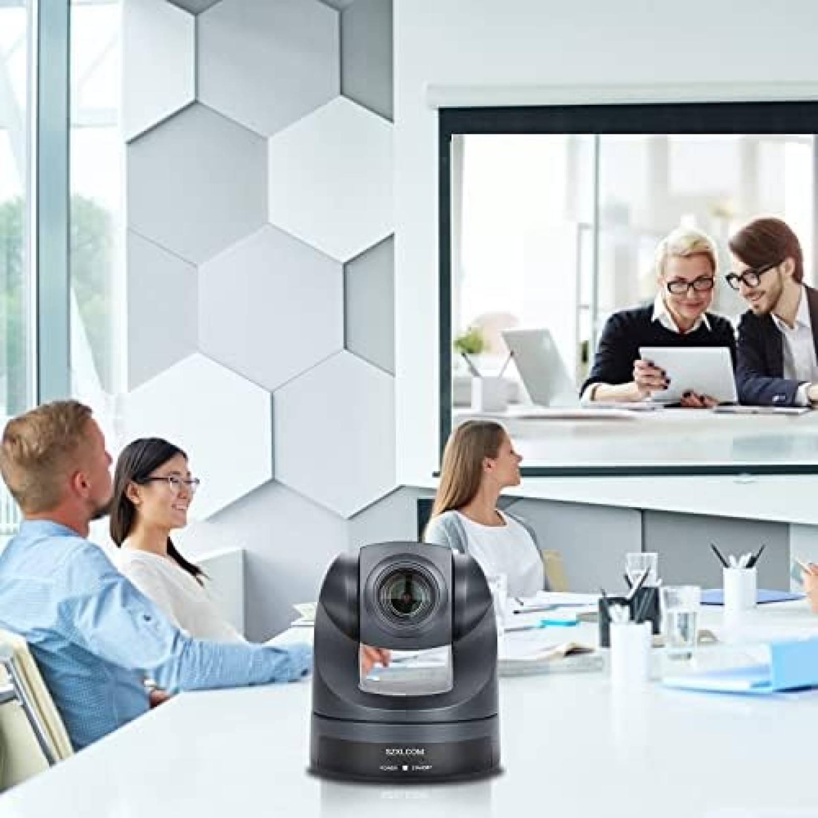 Camara Web SZXLCOM 1080p 20x Zoom 54.7 60m2 PTZ HDMI USB