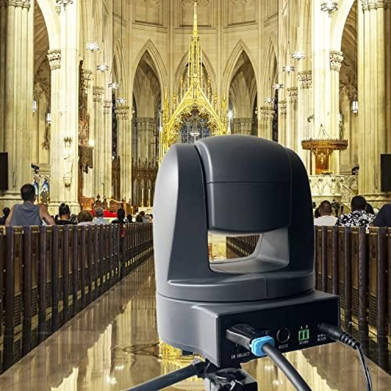 Camara Web SZXLCOM 1080p 20x Zoom 54.7 60m2 PTZ HDMI USB
