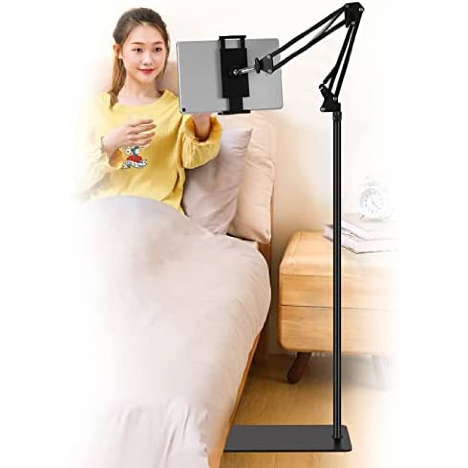 Soporte de Piso Ajustable Samhousing para Tablets 4.5-12.9''