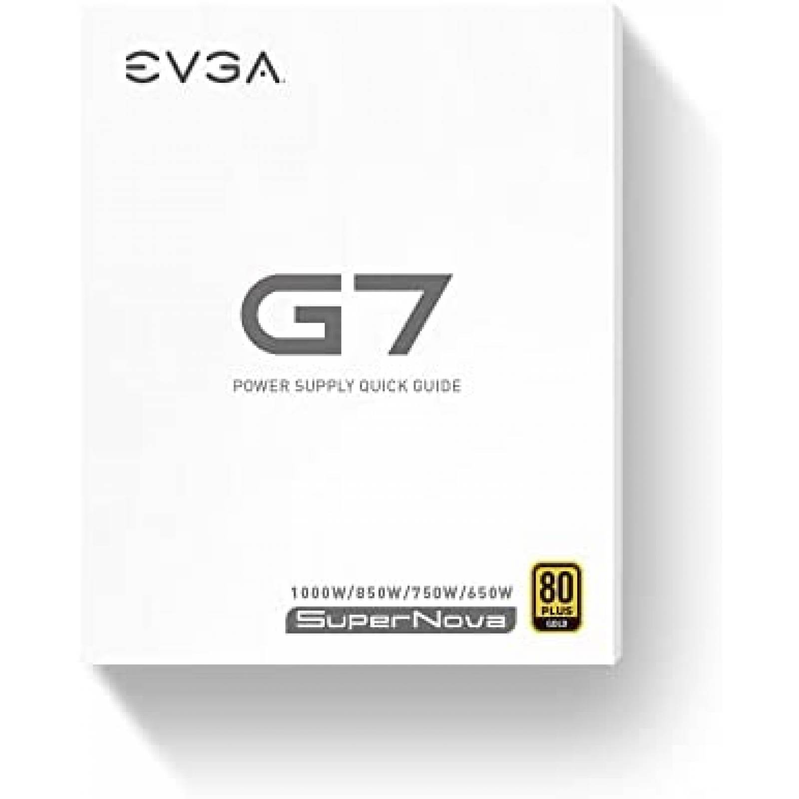 Fuente de Poder EVGA Supernova 650 G7 650W 130mm 80+- Negro