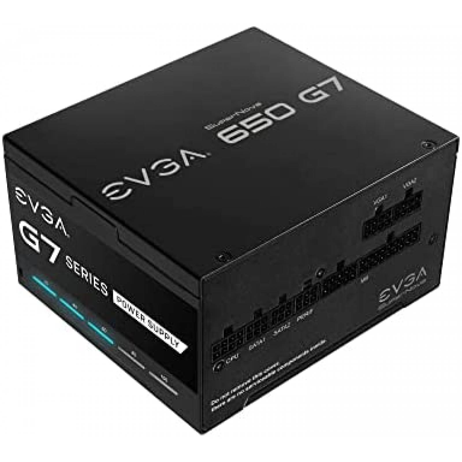 Fuente de Poder EVGA Supernova 650 G7 650W 130mm 80+- Negro