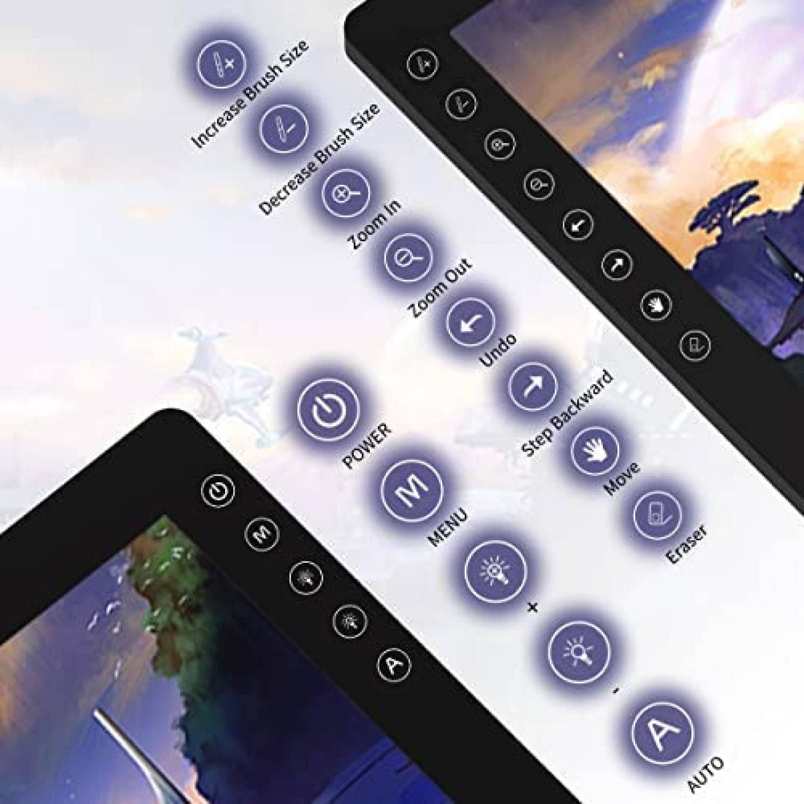 Tablet Grafica GAOMON PD2200 21.5'' 1920 x 1080 USB HDMI