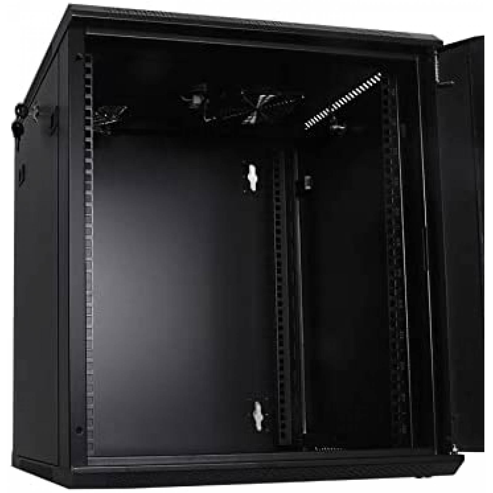 Gabinete de Pared RackPath 12U de Refrigeracion Silencioso
