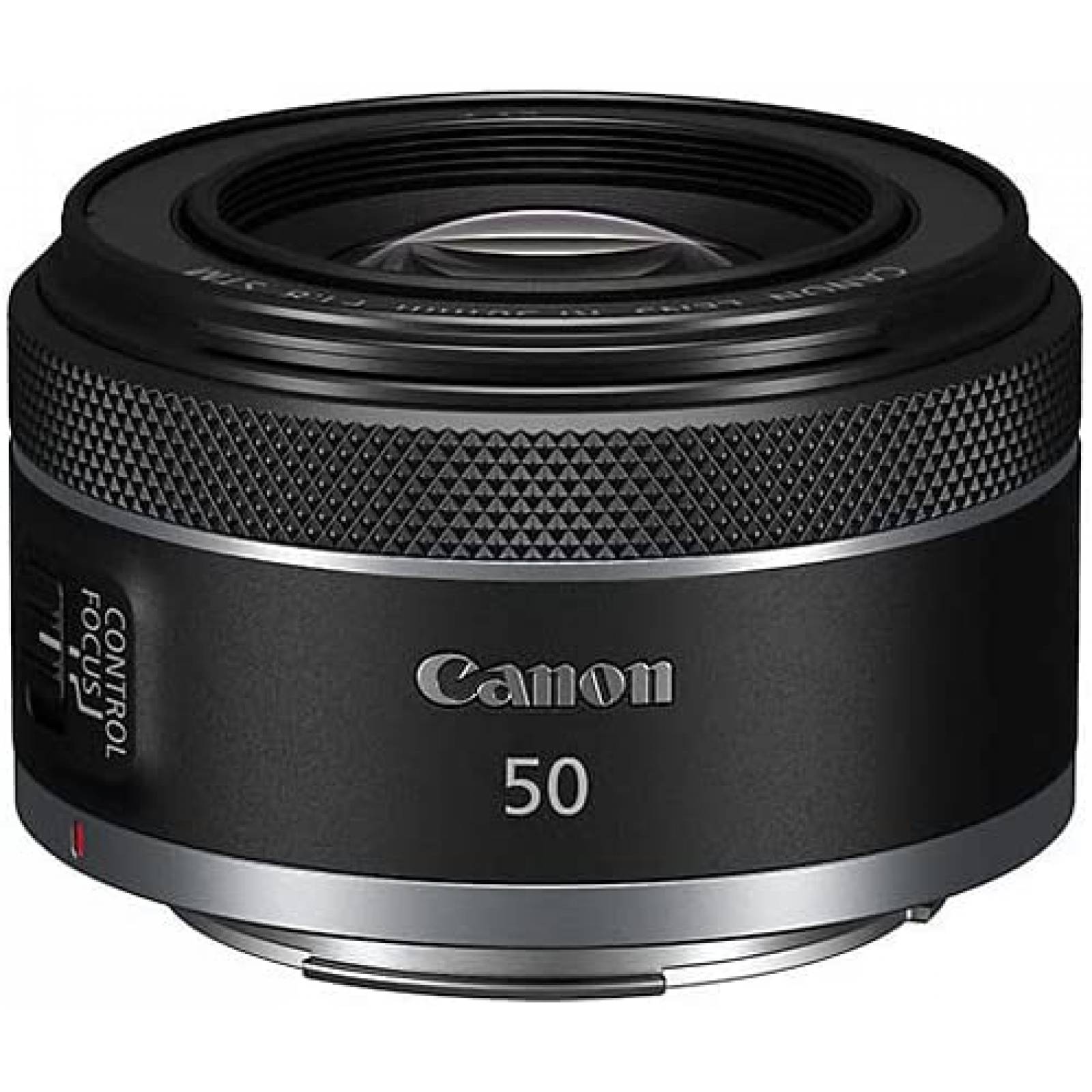 Cámara sin espejo Canon modelo EOS R50 con lente zoom f/6.3