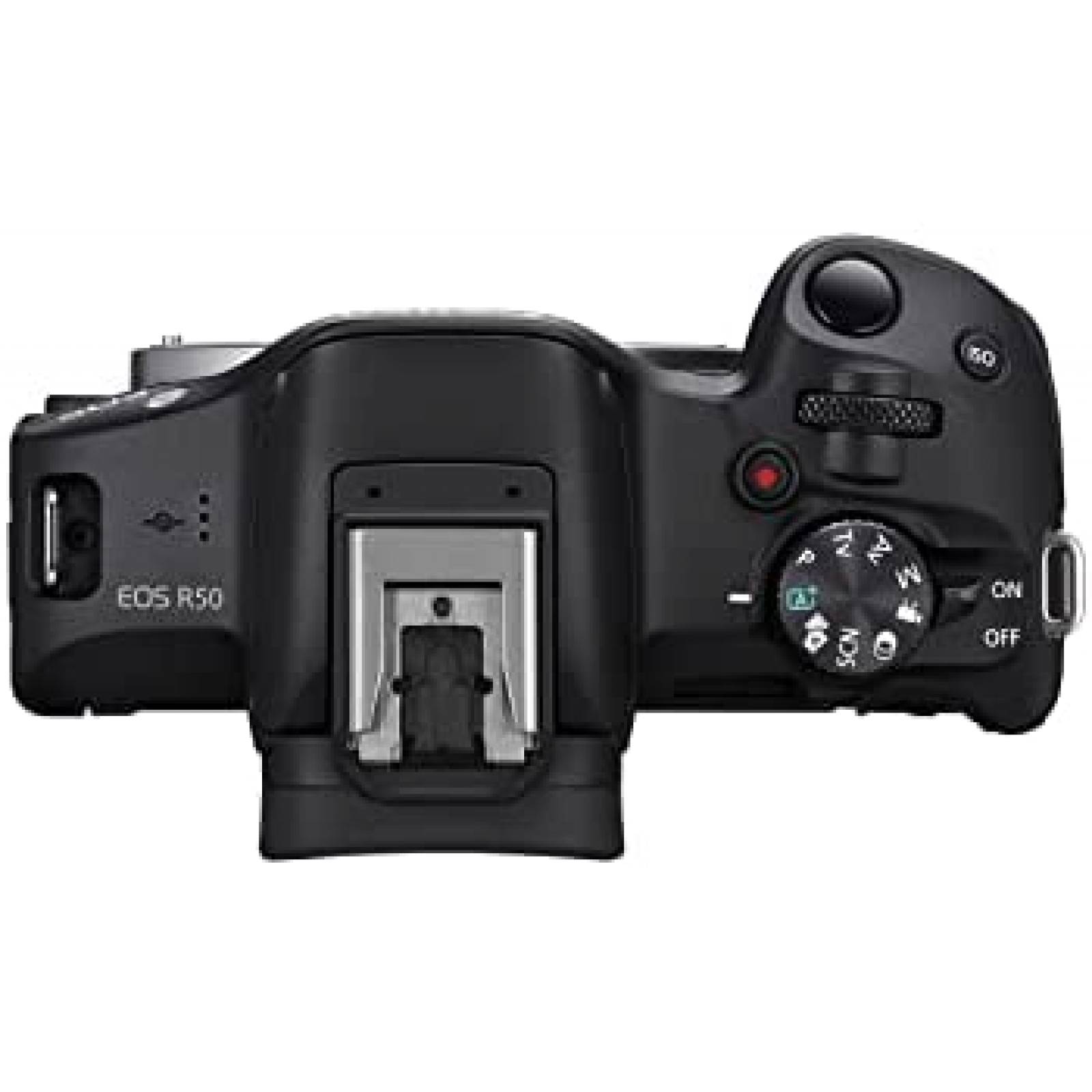 Camara Canon EOS R50 24.2MP 4K Conexion de Telefono -Negro