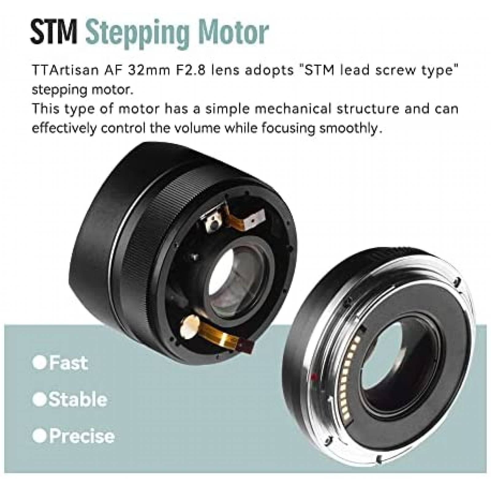 Lente de Camara TTartisian 32mm F2.8 Marco Completo -Negro