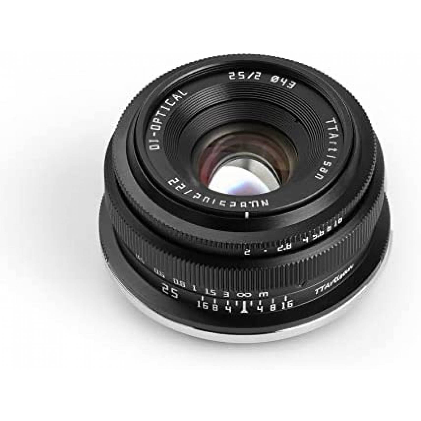 Lente de Camara TTArtisan 25mm f2 APS-C para Nikon Z -Negro