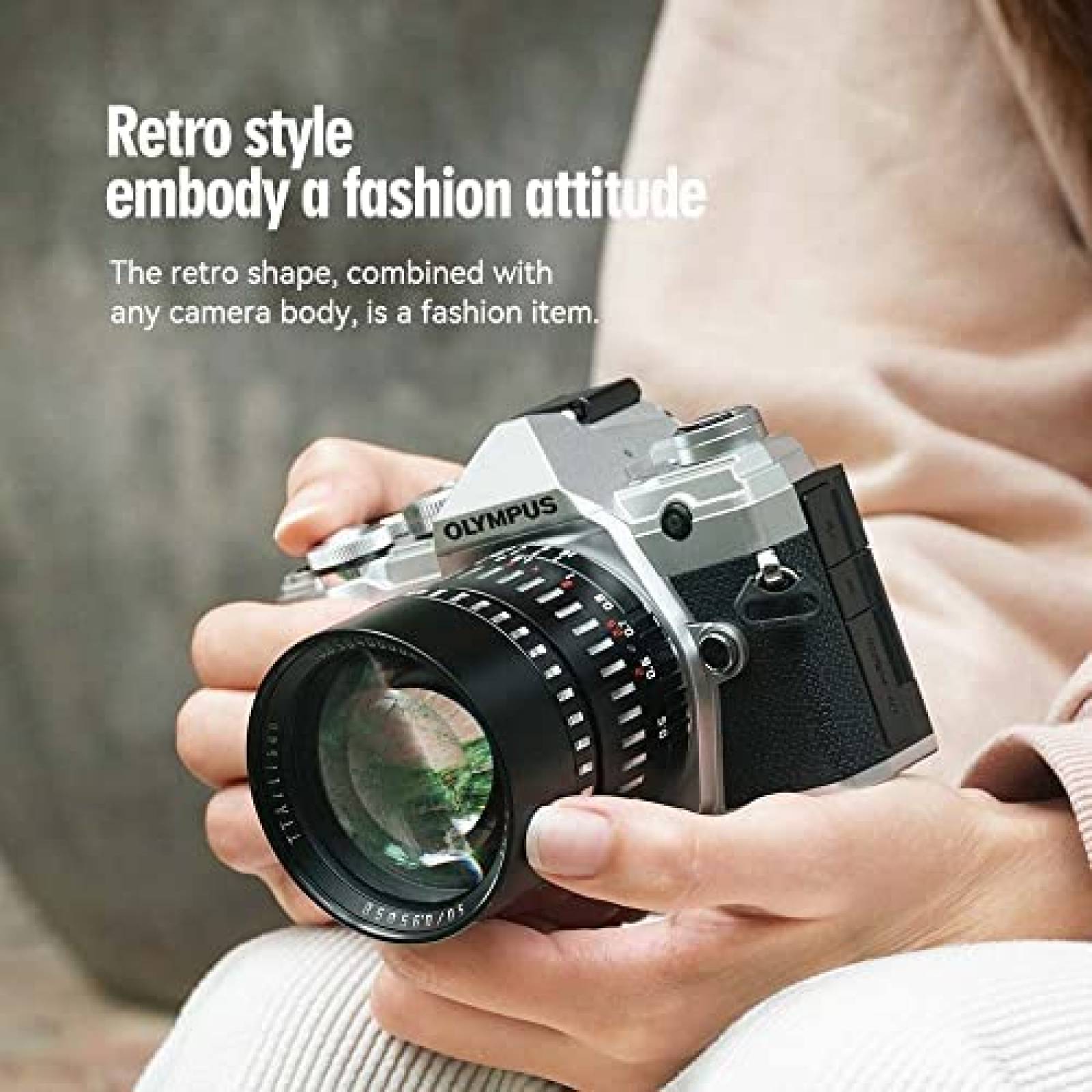 Lente para Camara TTArtisan 50mm F0.95 APS-C -Negro