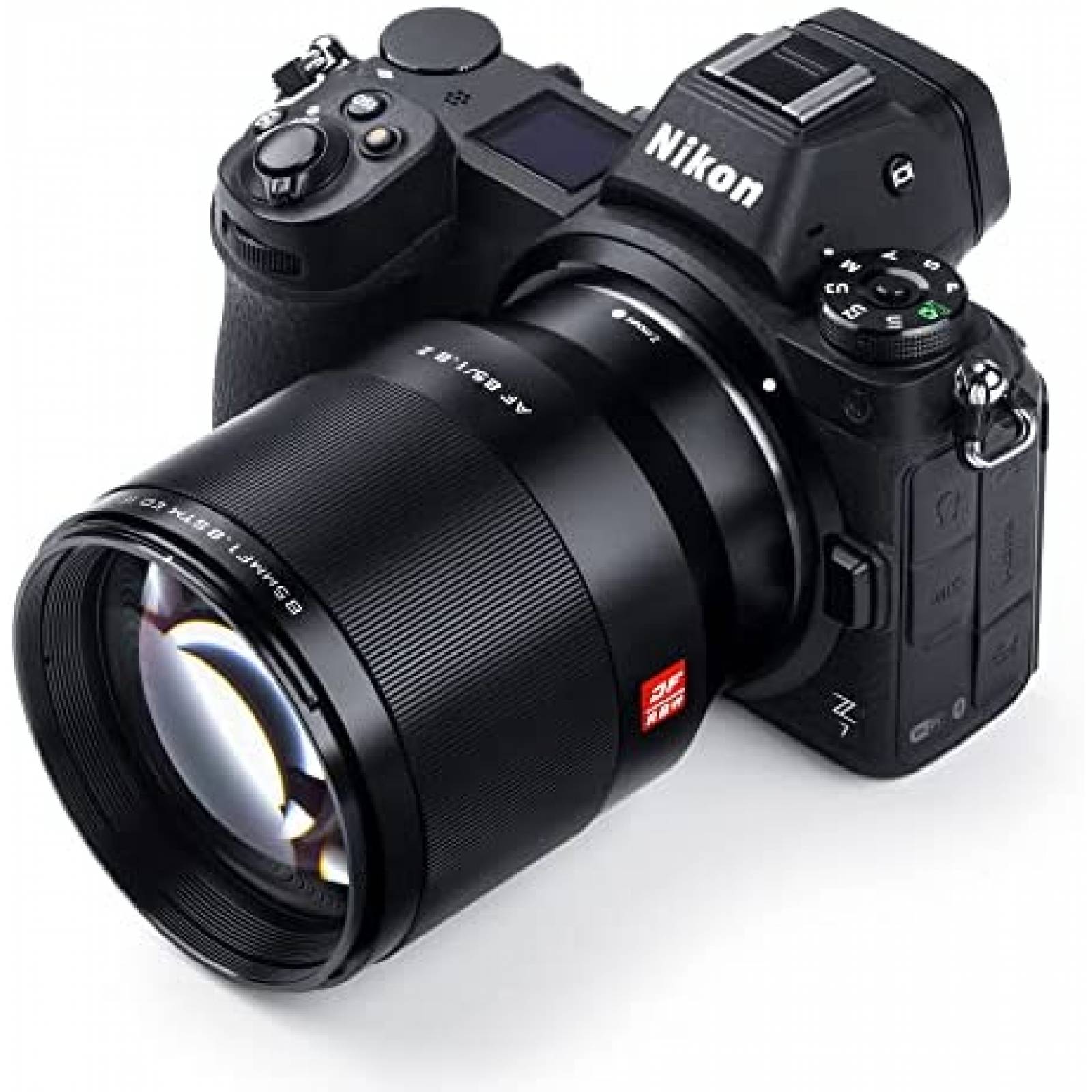 Lente De Camara SIn Espejo Viltrox 85mm Para Nikon Z -Negro