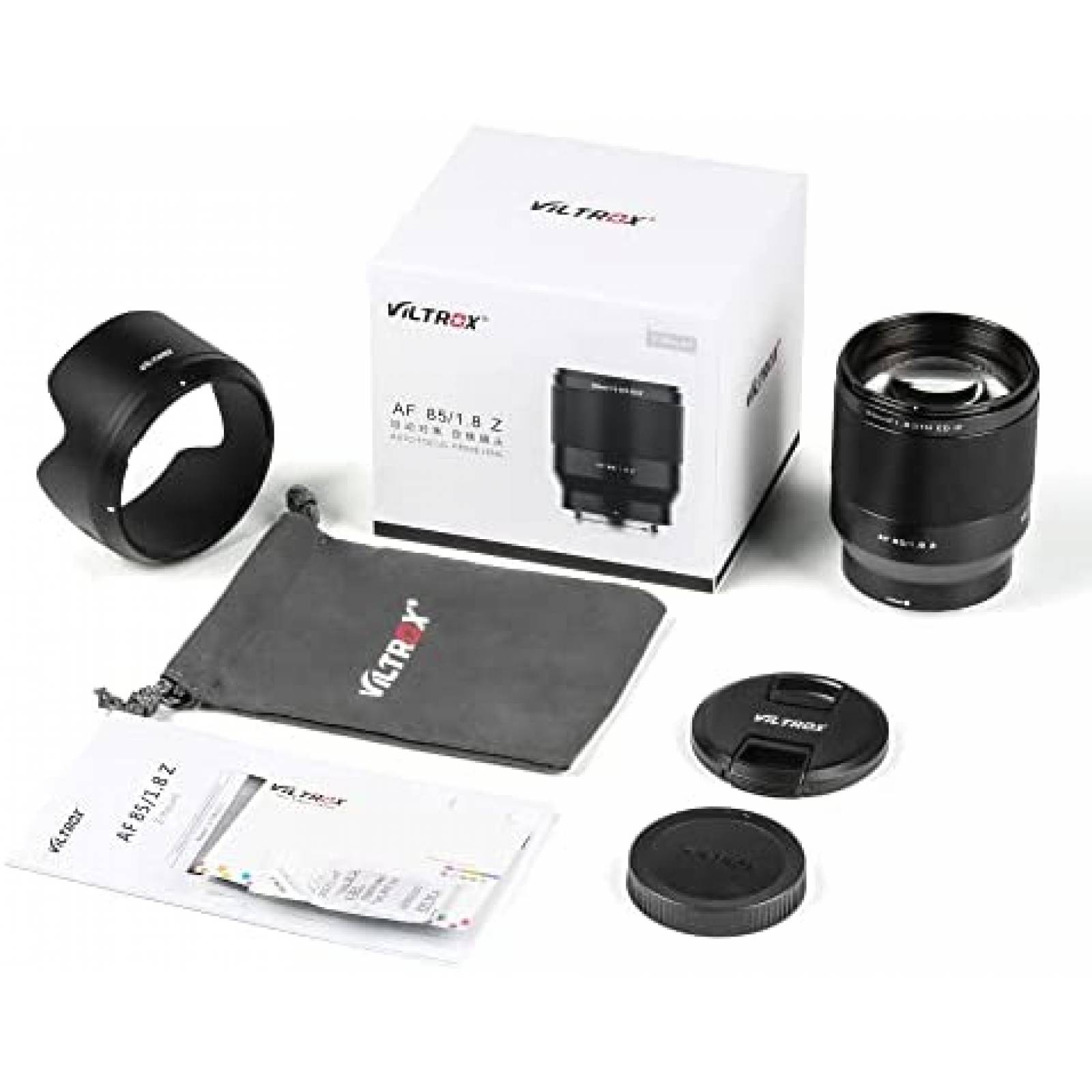 Lente De Camara SIn Espejo Viltrox 85mm Para Nikon Z -Negro