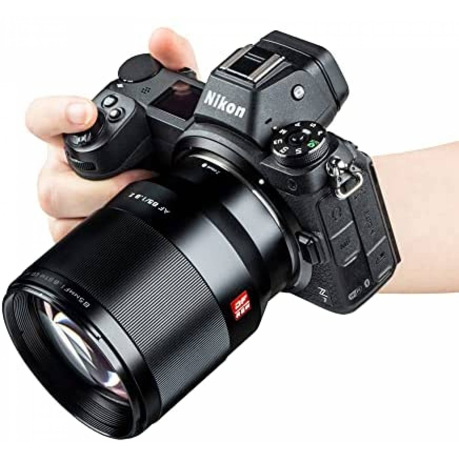 Lente De Camara SIn Espejo Viltrox 85mm Para Nikon Z -Negro