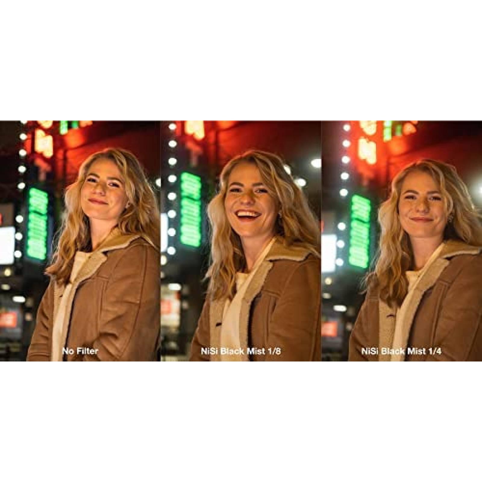 Filtros para Fotografia NiSi 82mm Efecto de Niebla 1/4 y 1/8