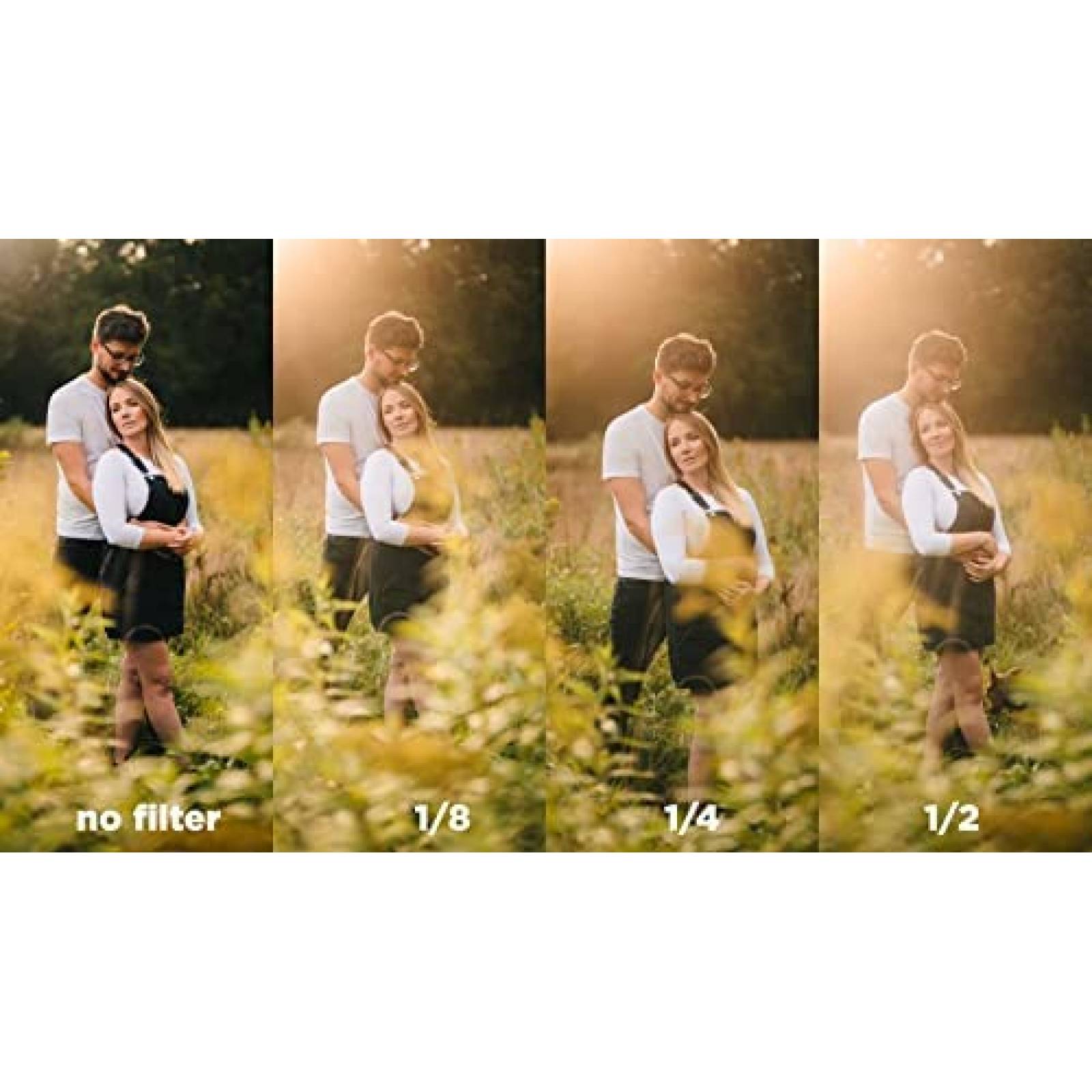 Filtros para Fotografia NiSi 82mm Efecto de Niebla 1/4 y 1/8