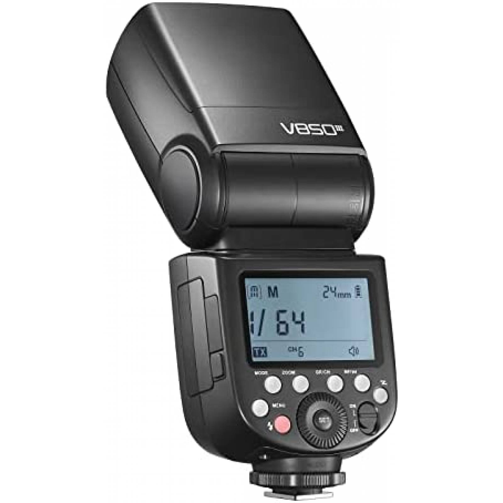 Flash para Camara Godox V850III mas Accesorios -Negro