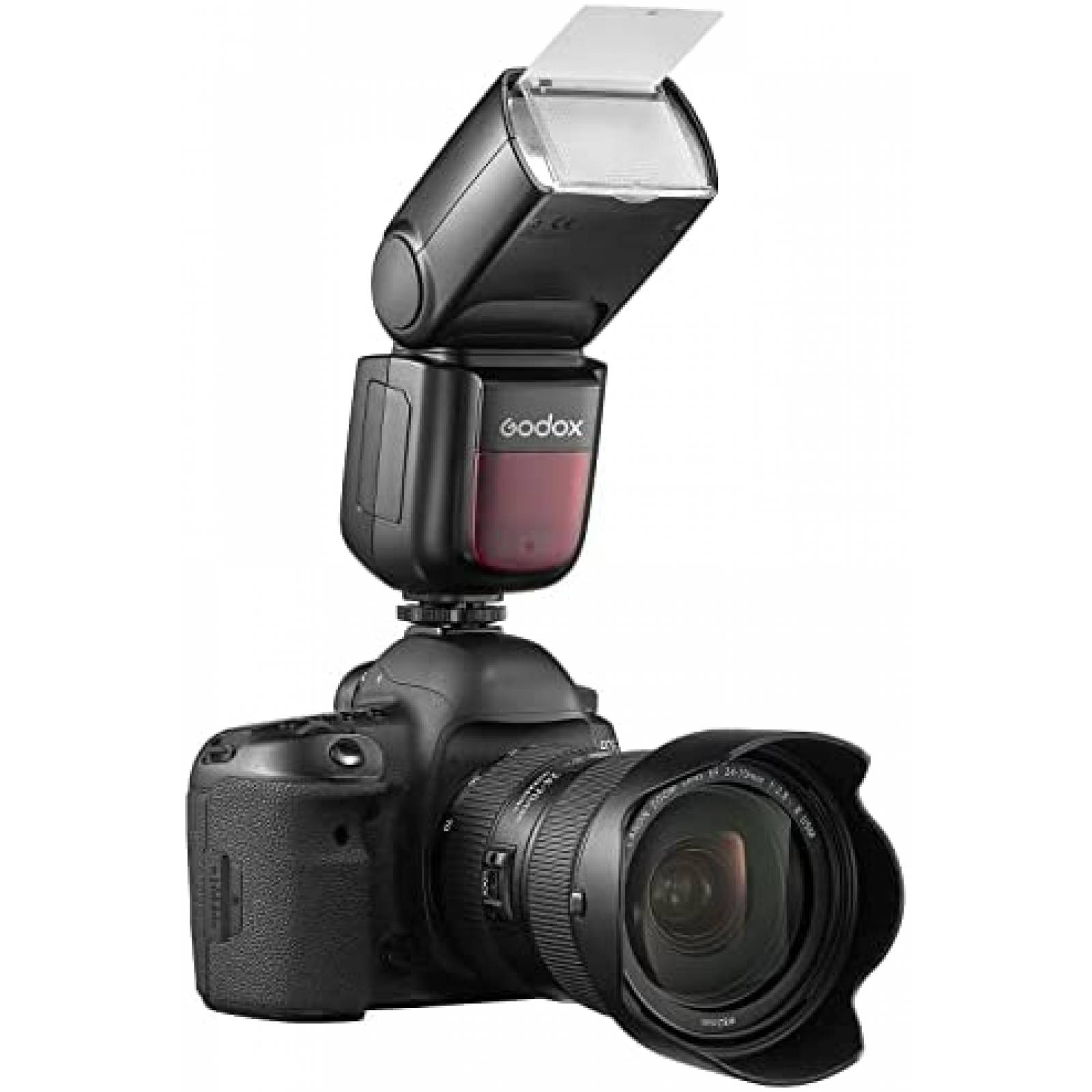 Flash para Camara Godox V850III mas Accesorios -Negro