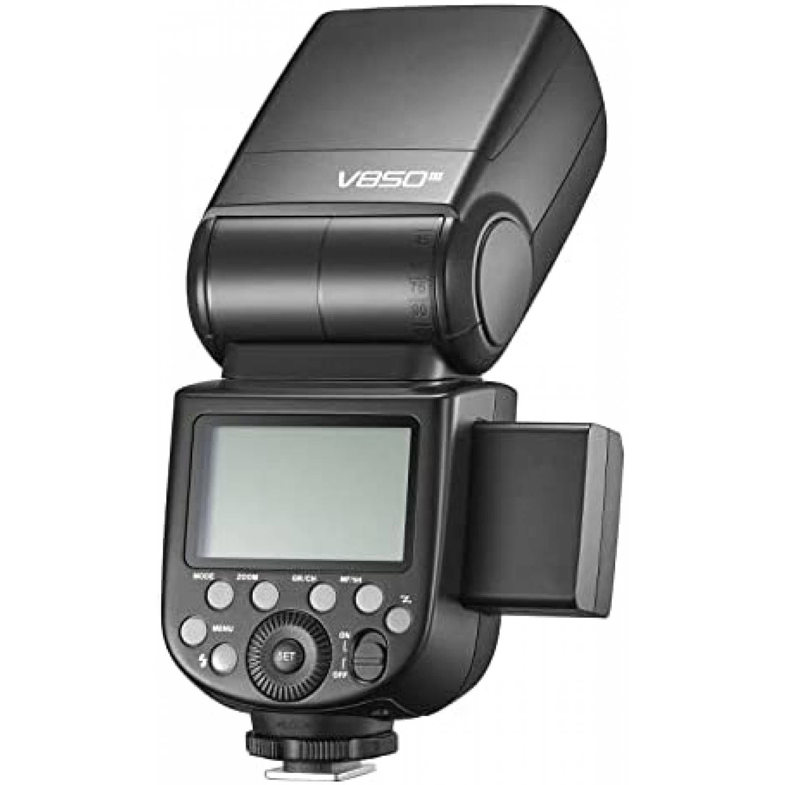 Flash para Camara Godox V850III mas Accesorios -Negro