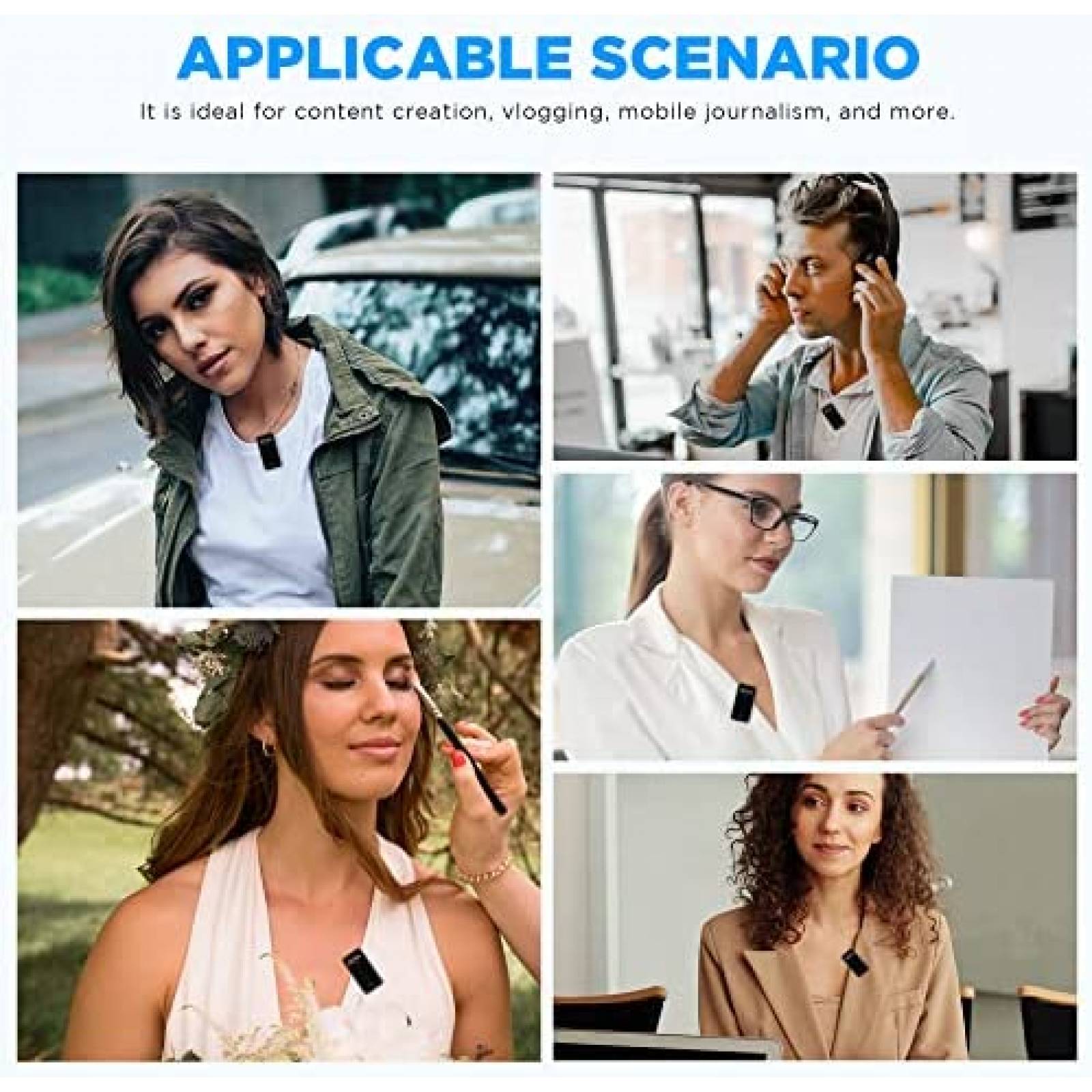 Sistema de Microfonos BOYA BY-WMic5-M1 Profesional 2.4GHz