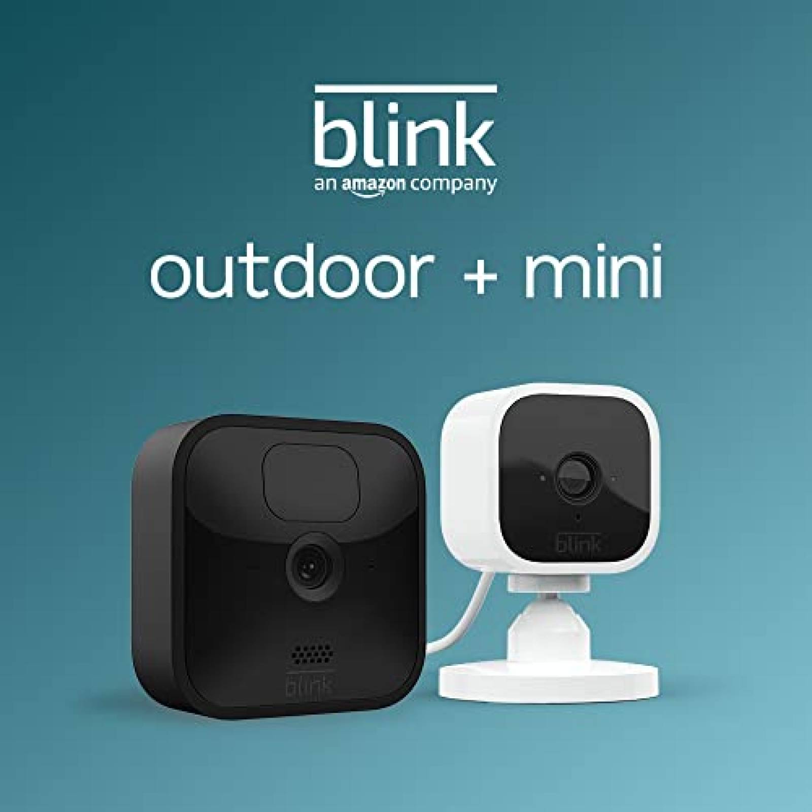 Kit de Camara Blink Outdoor con Blink Mini 1080 HD -Negro