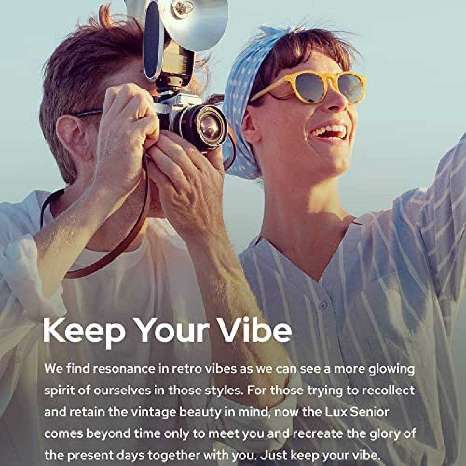 Flash para Camara Godox Lux Senior Retro Portatil -Negro