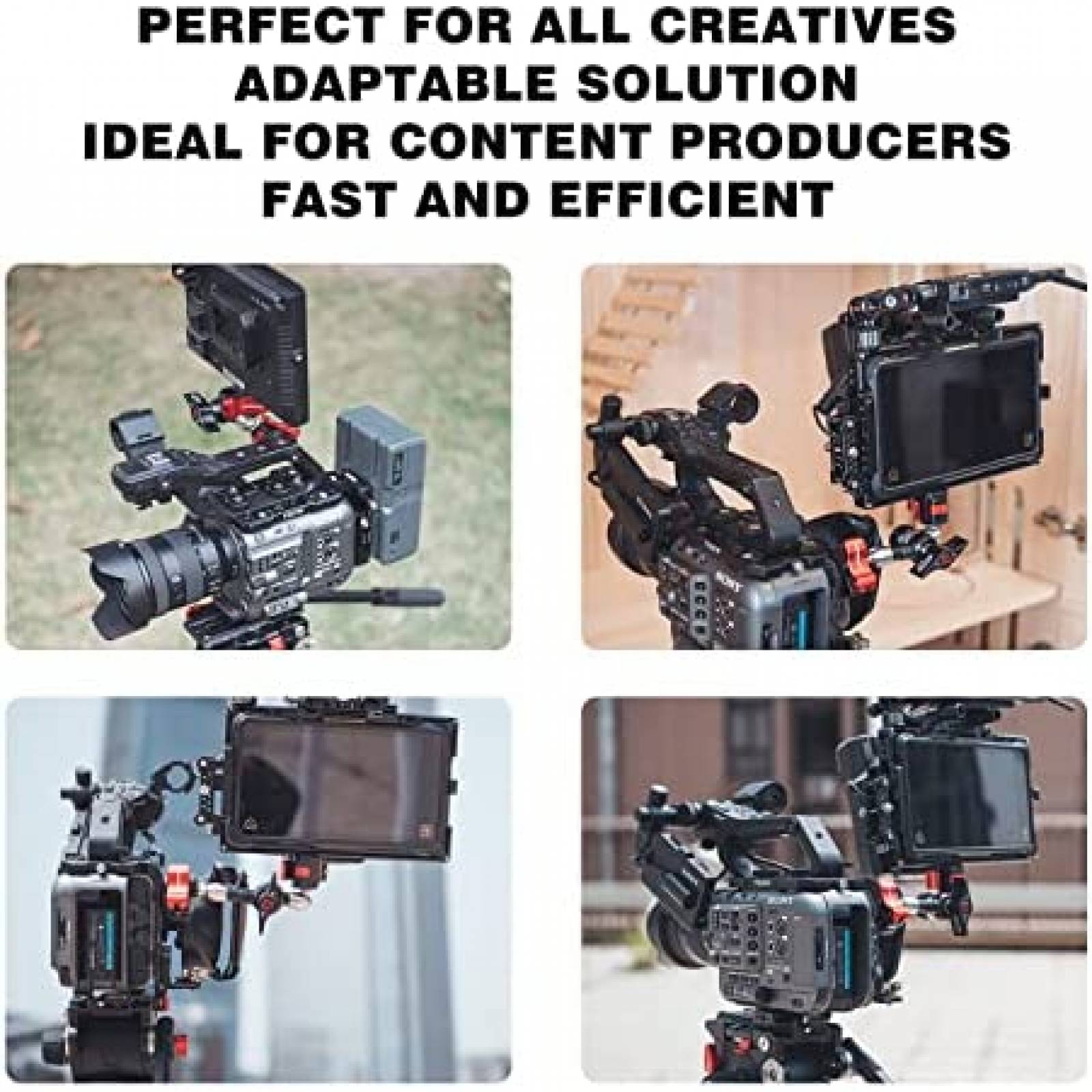 Brazo Ifootage 11" Tornillo Universal 1/4'' 3/8'' Carga 2 kg