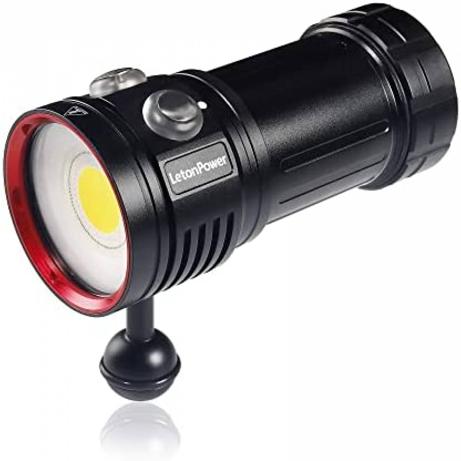 Linterna de Buceo LetonPower Sealion L12 Profesional -Negro