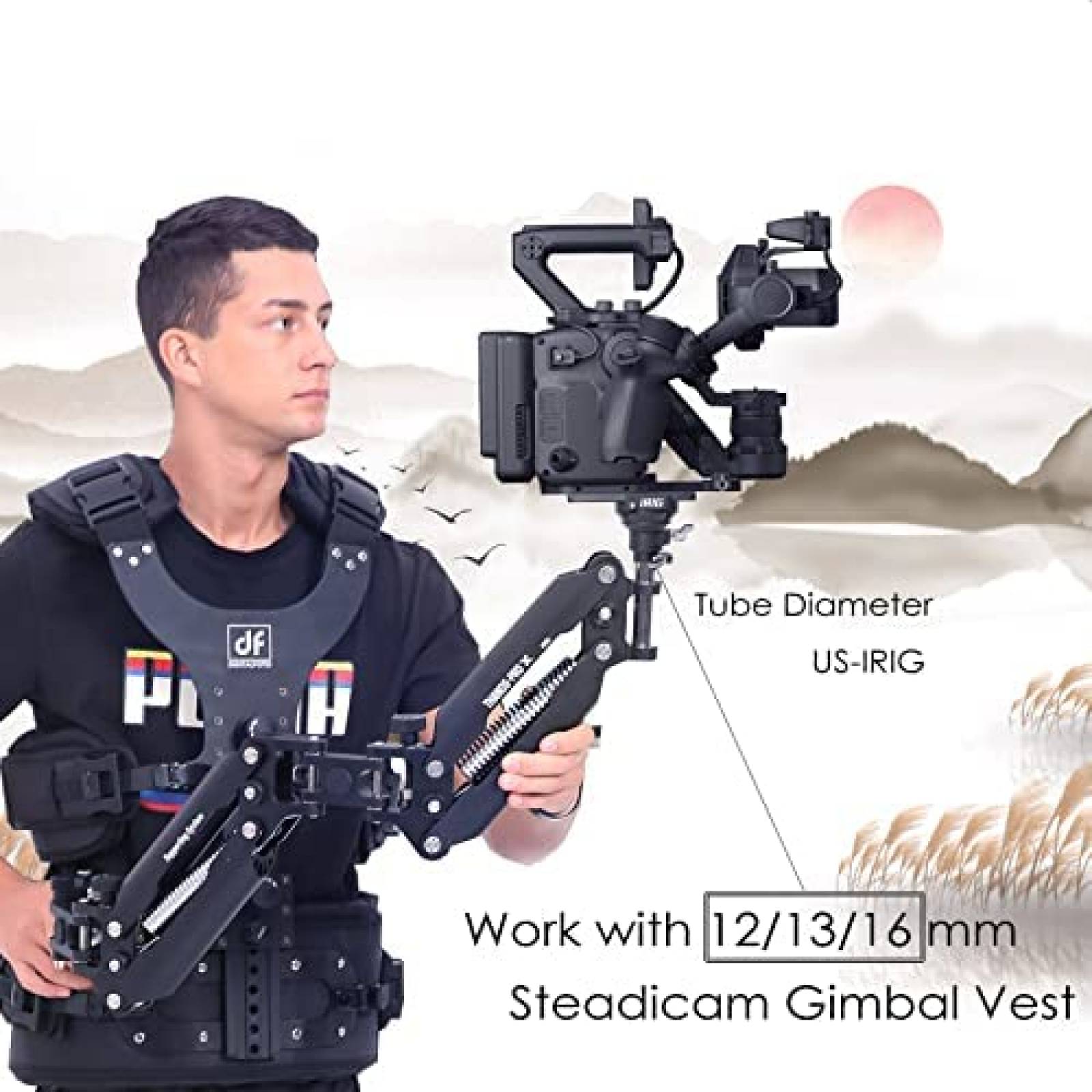 Adaptador Estabilizador DIFESURO IRIG DJI Ronin 4D RS2 RSC2