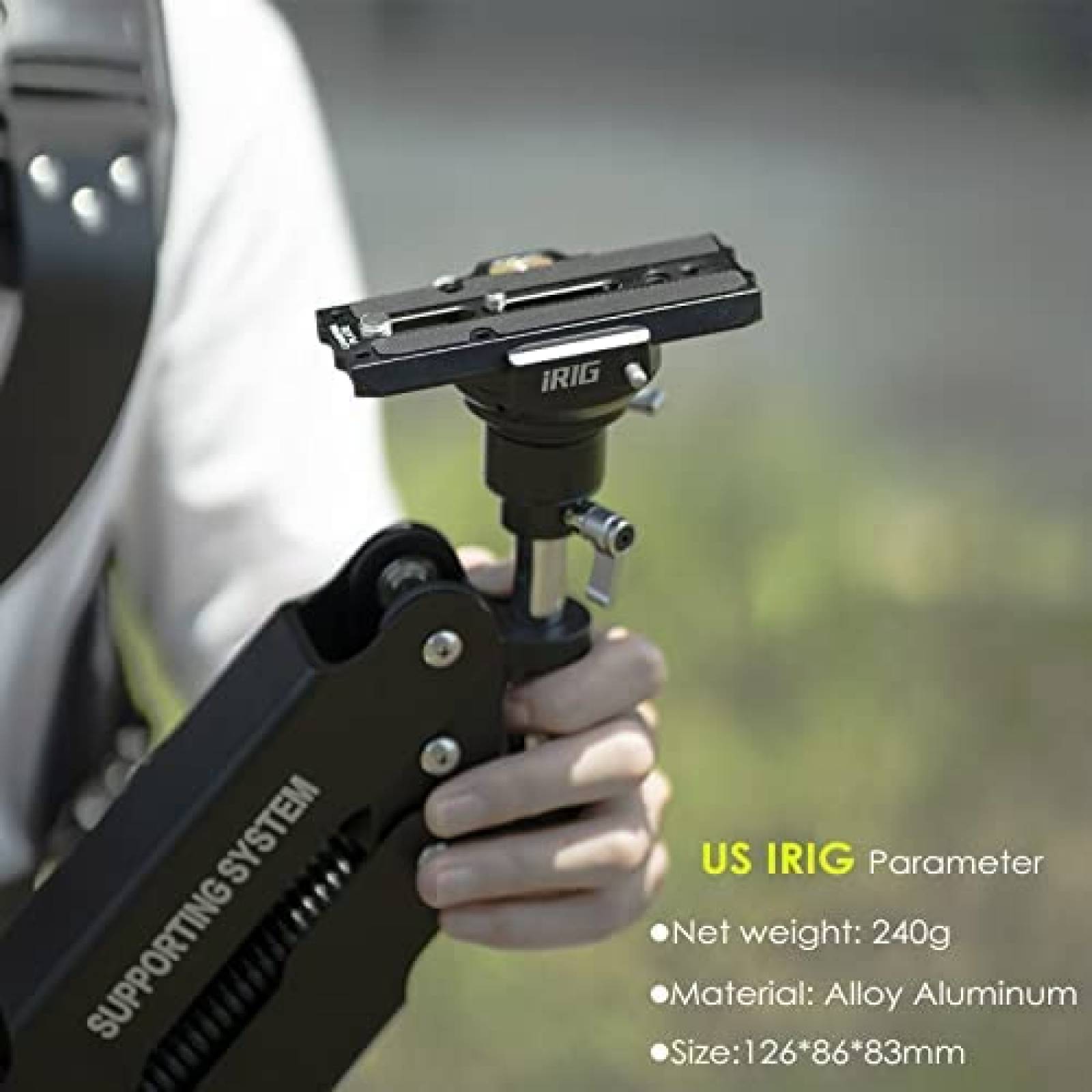 Adaptador Estabilizador DIFESURO IRIG DJI Ronin 4D RS2 RSC2