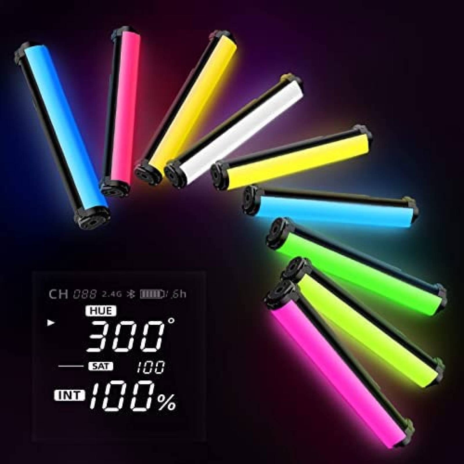 Barra Luz LED para Video YONGNUO YN30SOFT RGB Portatil