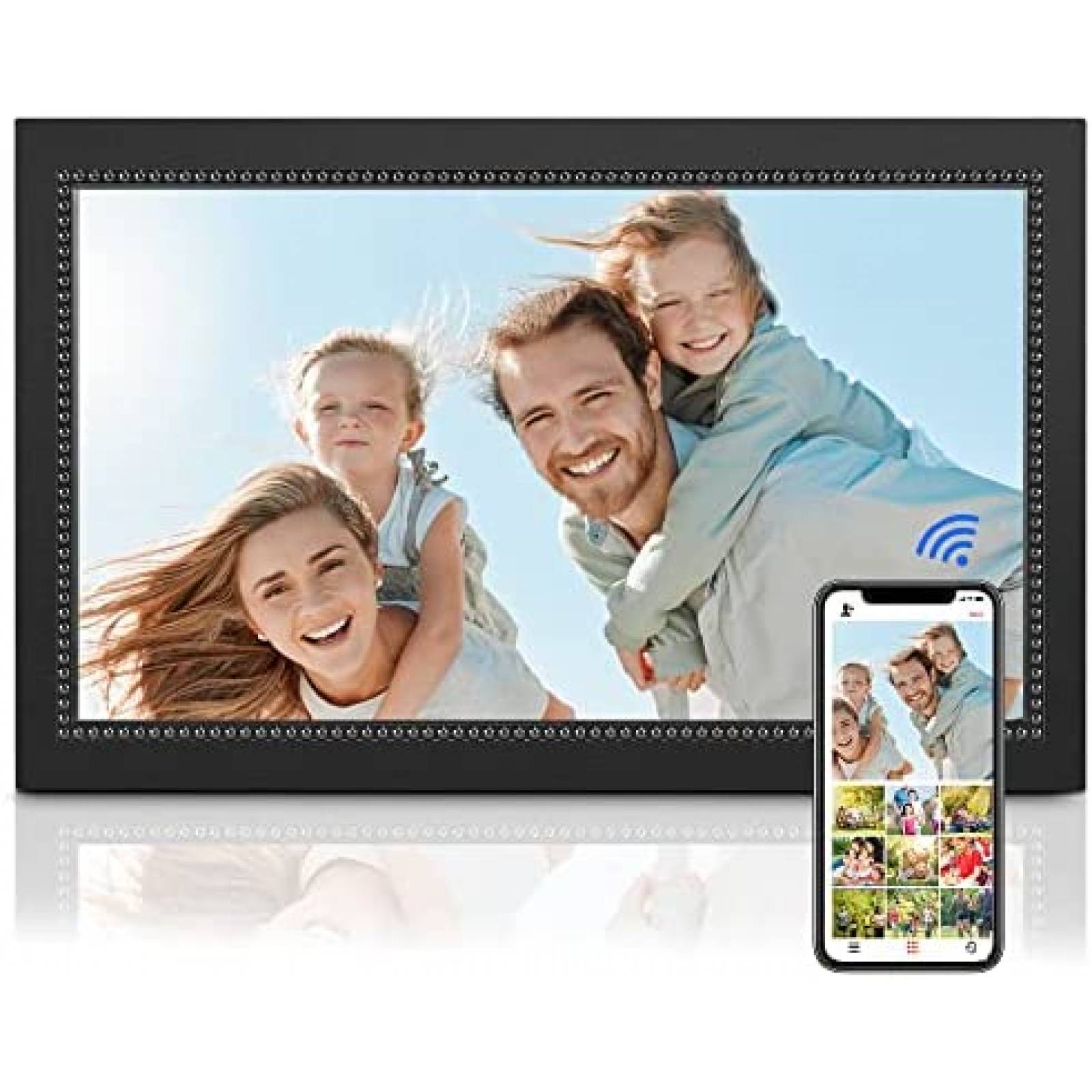 Portaretrato Digital CIOWAIN FHD Wifi Smart 32GB -Negro