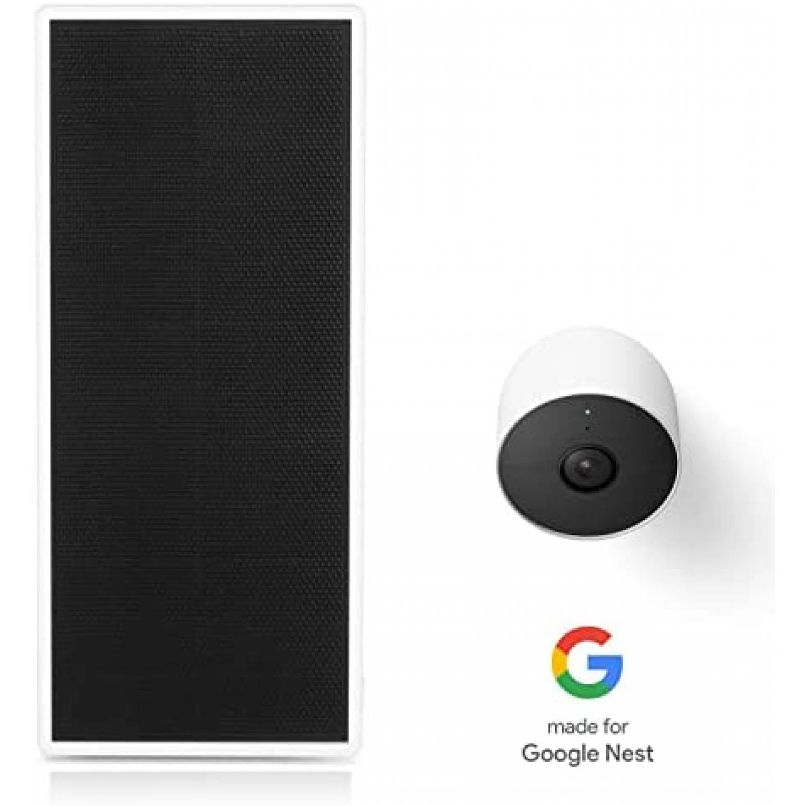 Panel Solar Wasserstein para Google Nest Cam 3.5W -Blanco