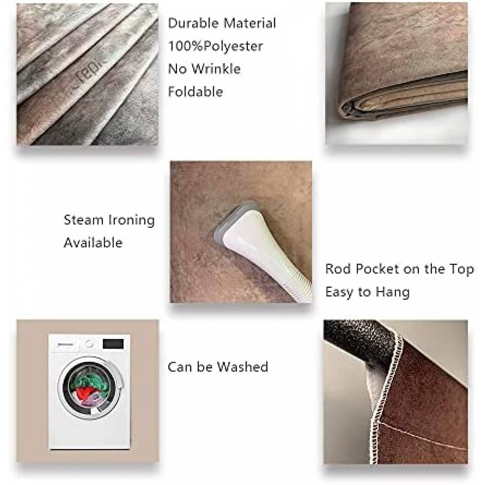 Fondo para Fotografia UrcTepics Profesional 3x3m -Cafe