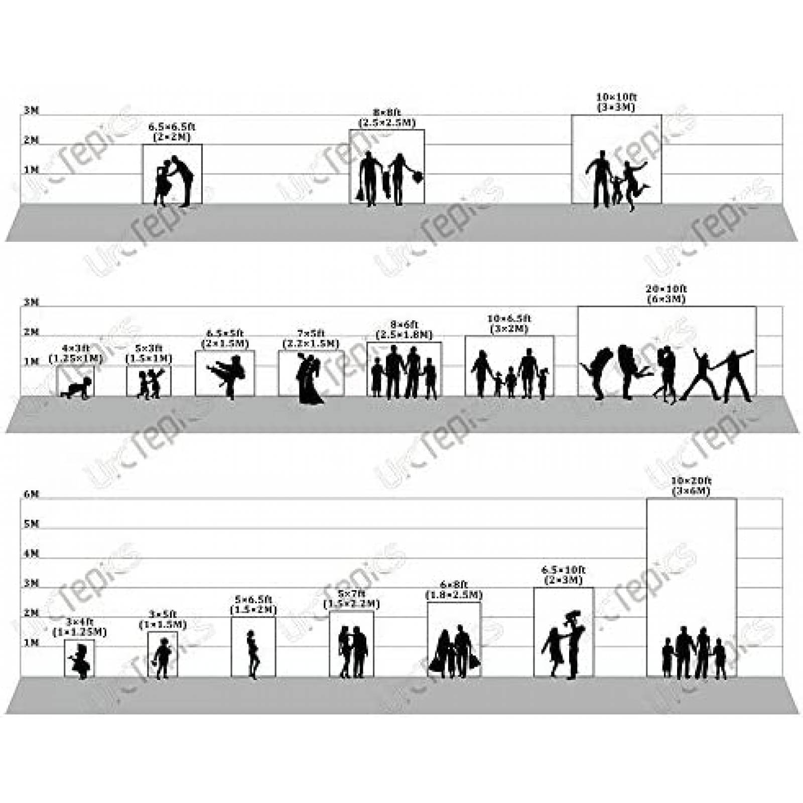 Fondo para Fotografia UrcTepics Profesional 3x3m -Cafe
