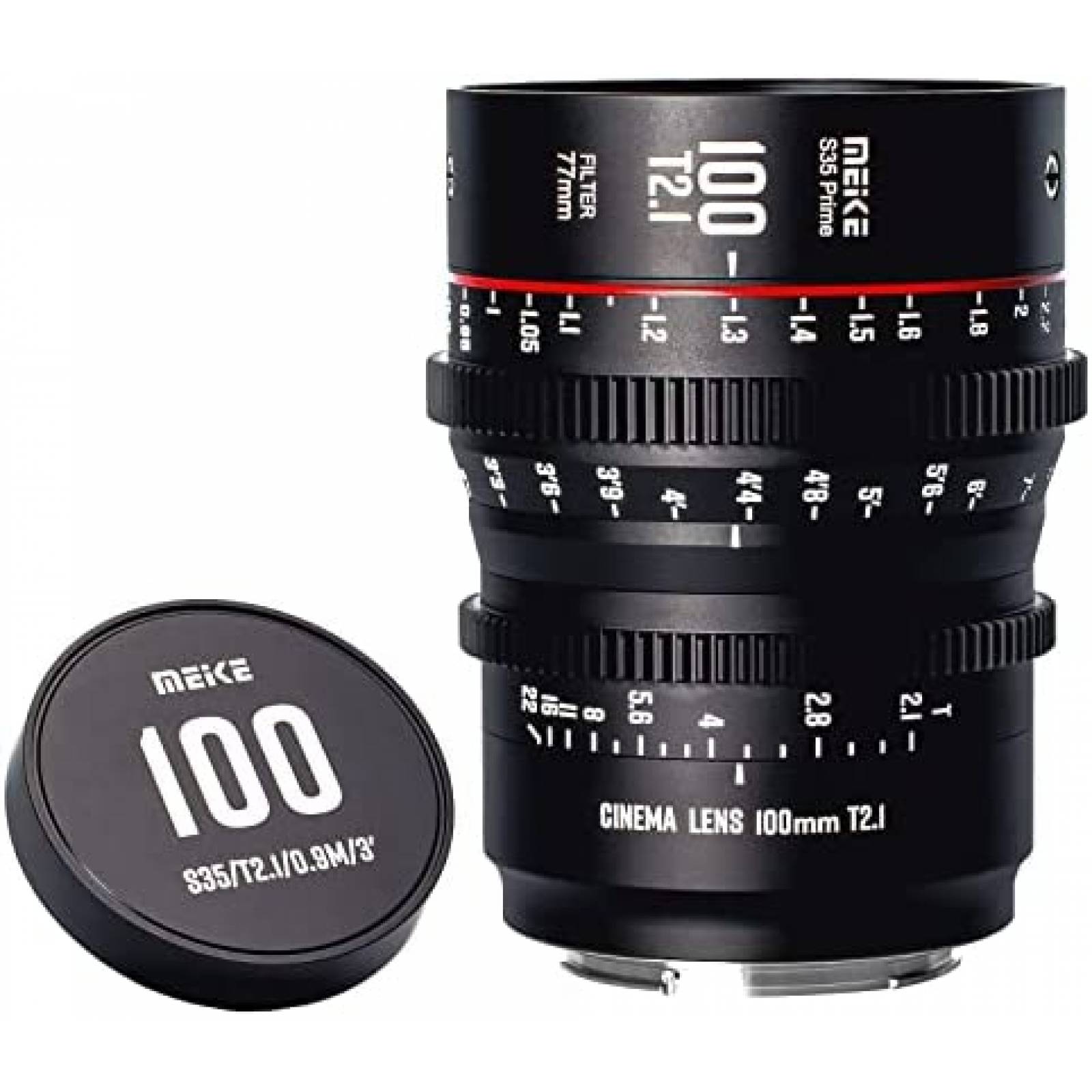 Lente de Camara MEKE 100mm Compatible con C200 C300 II