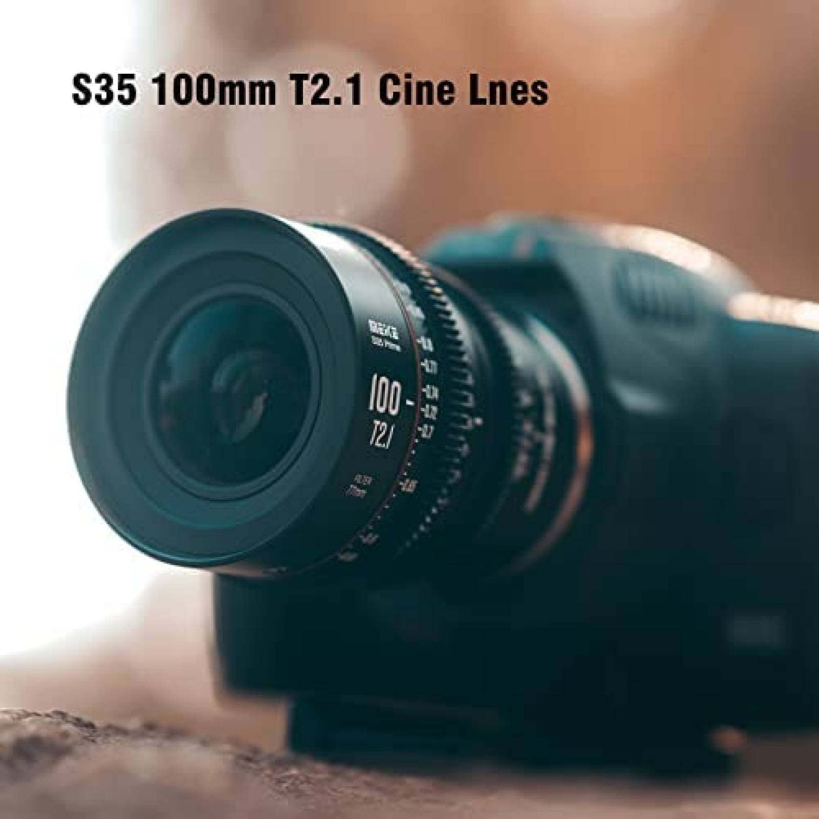 Lente de Camara MEKE 100mm Compatible con C200 C300 II