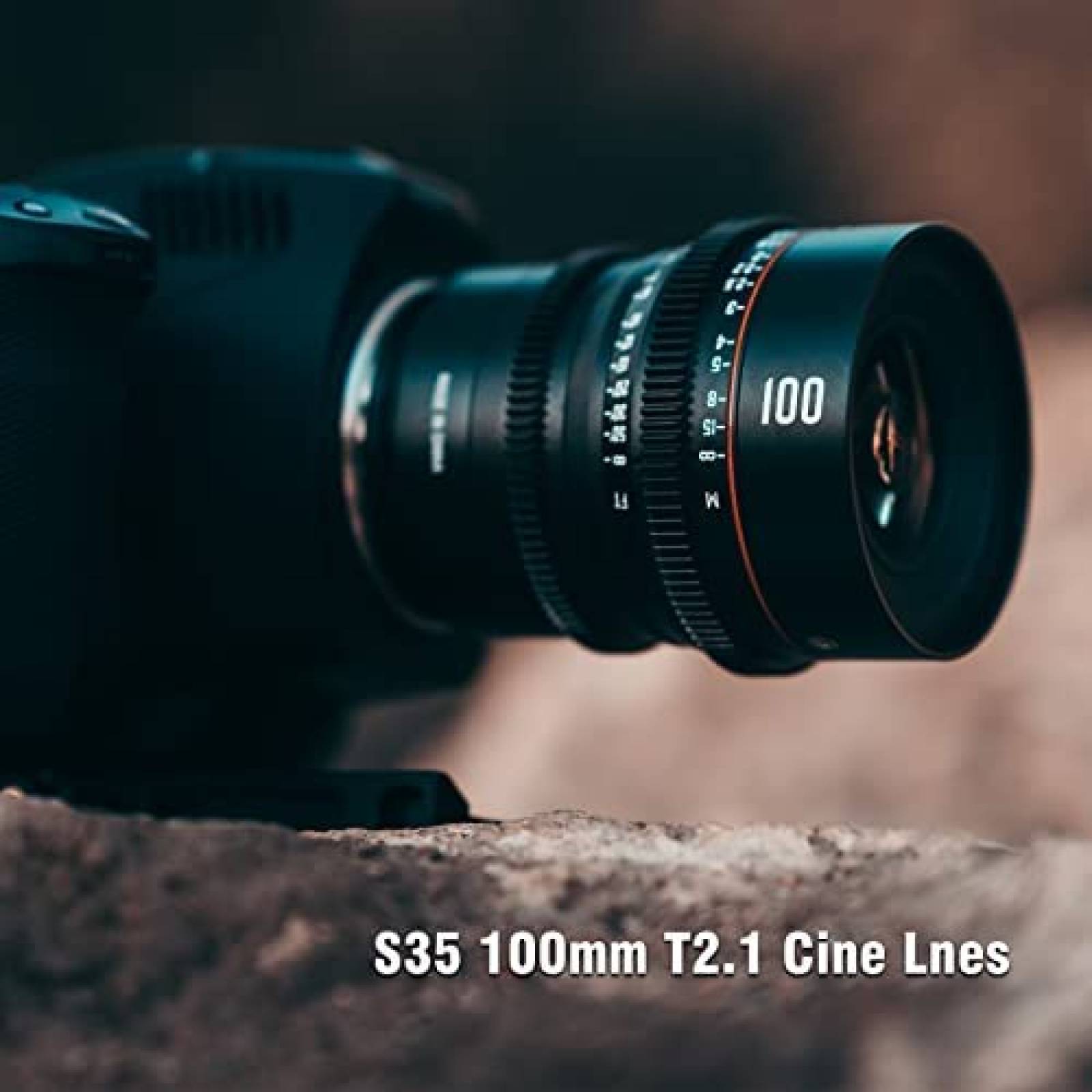 Lente de Camara MEKE 100mm Compatible con C200 C300 II