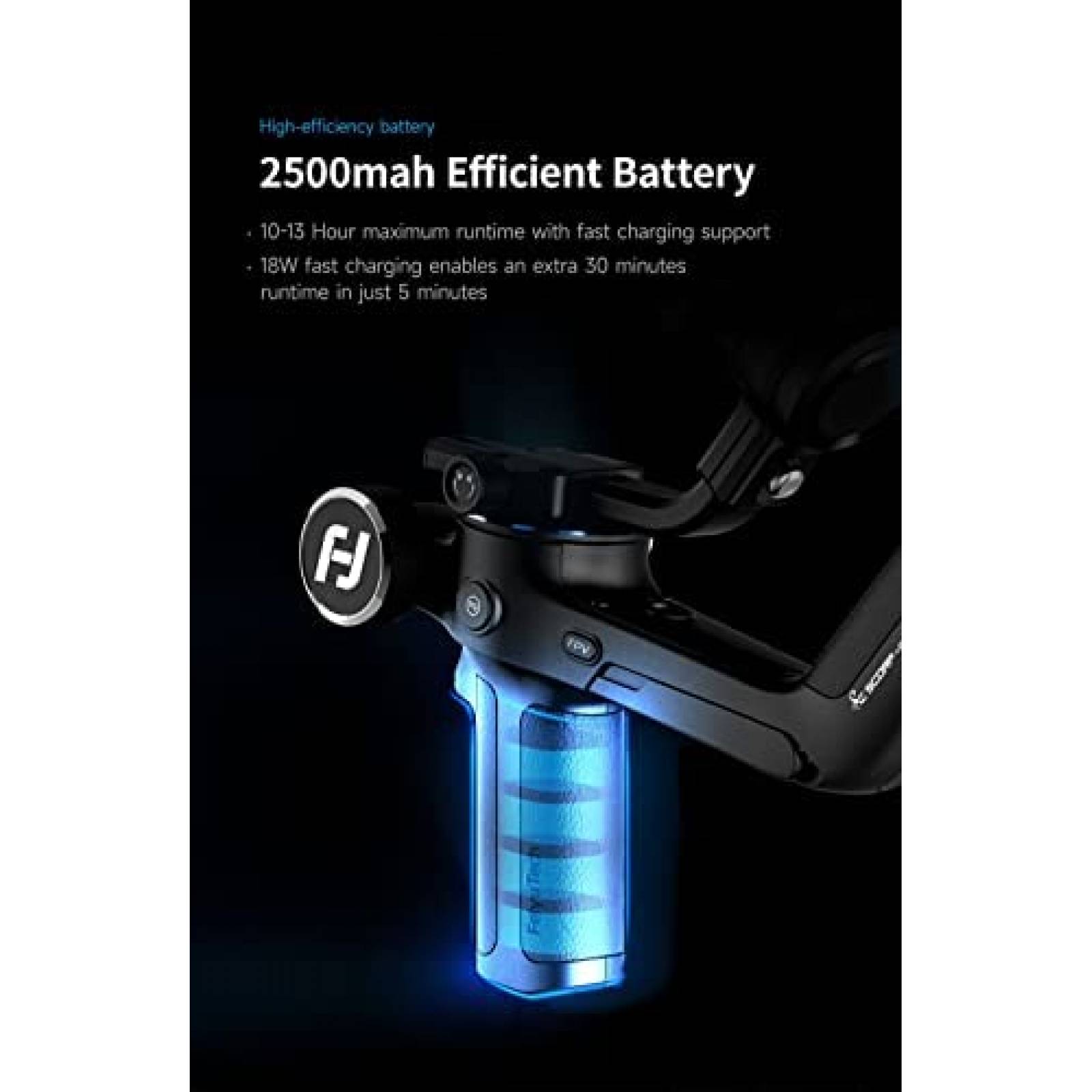 Estabilizador para Camara FeiyuTech Scrop-C de 3 Ejes -Negro