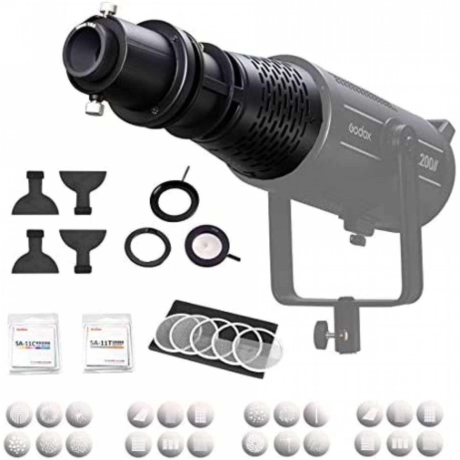 Kit Para Soporte Bowens GODOX SL150II VL150 -Negro