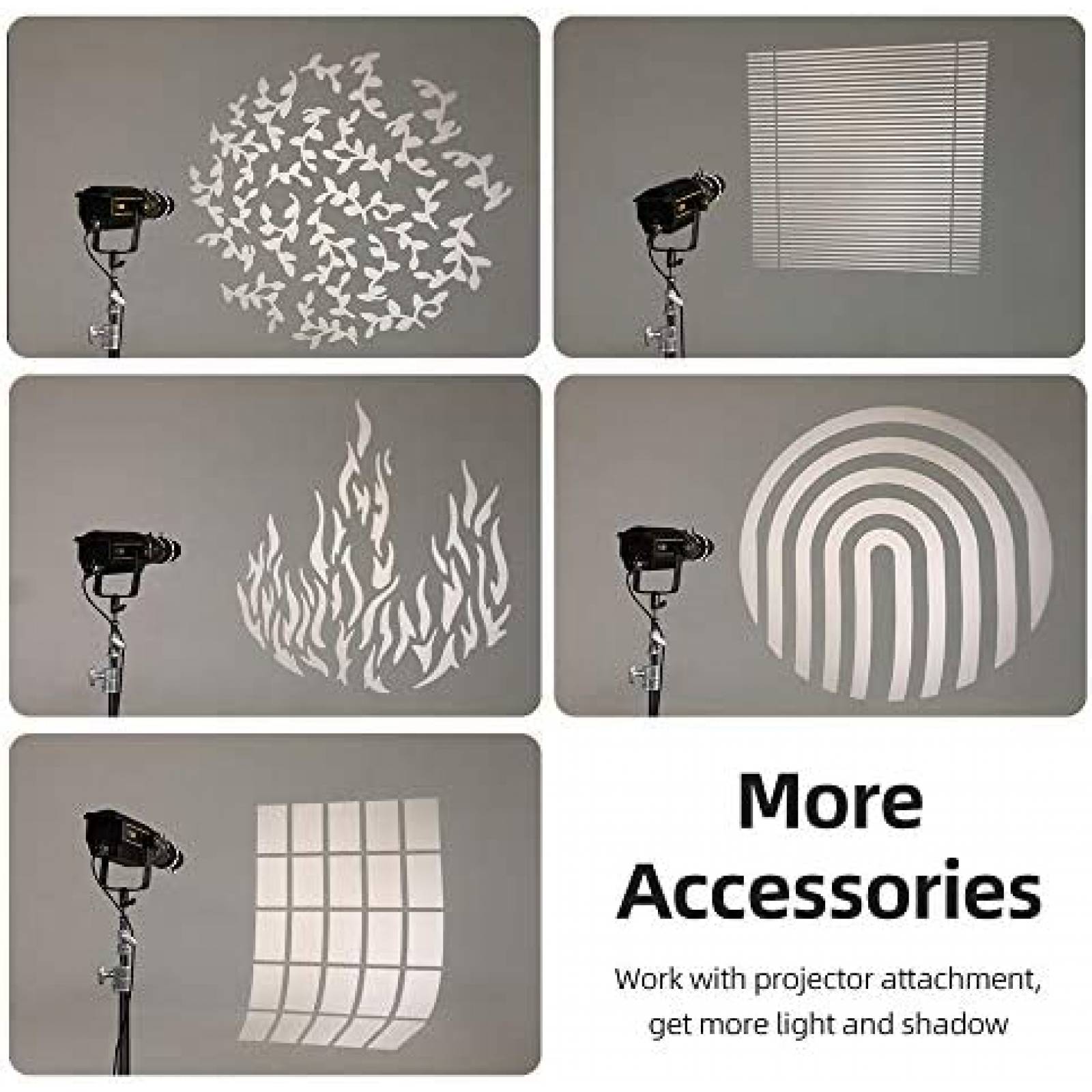 Kit Para Soporte Bowens GODOX SL150II VL150 -Negro