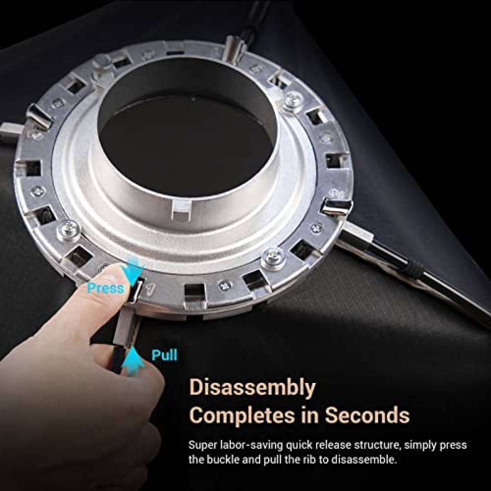 Softbox SMALLRIG RA-R6090 - 3930 60 x 90 cm Montaje Bowens