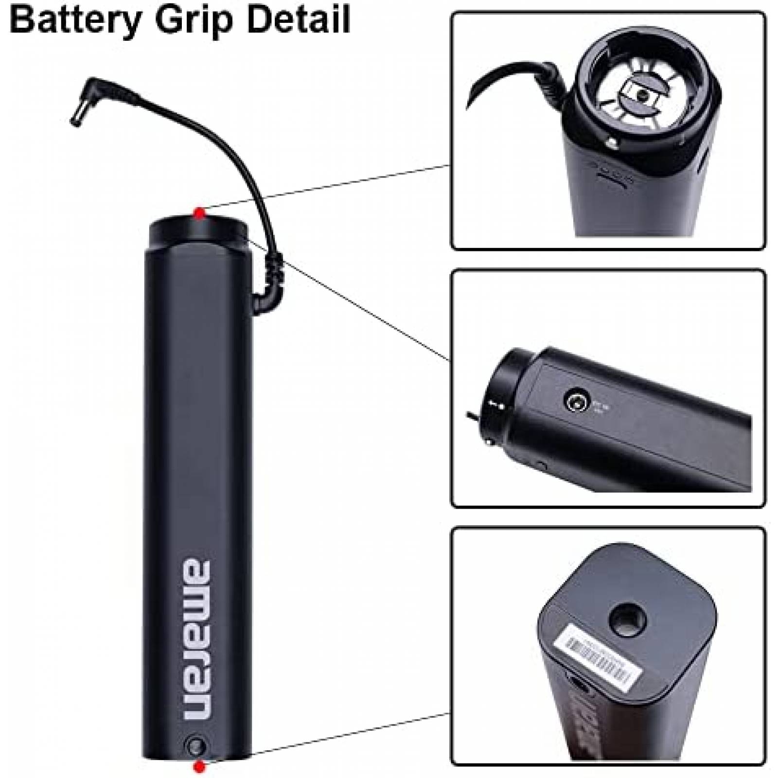 Barra de Luz Aputure T2c LED RGBWW Control por App -Negro