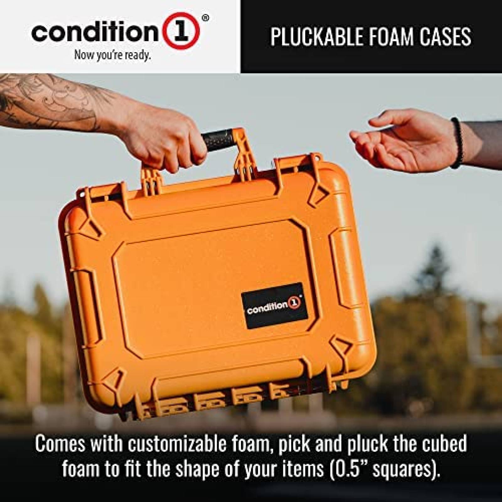 Estuche de Uso Rudo Condition 1 para Equipo Fotografico -Na