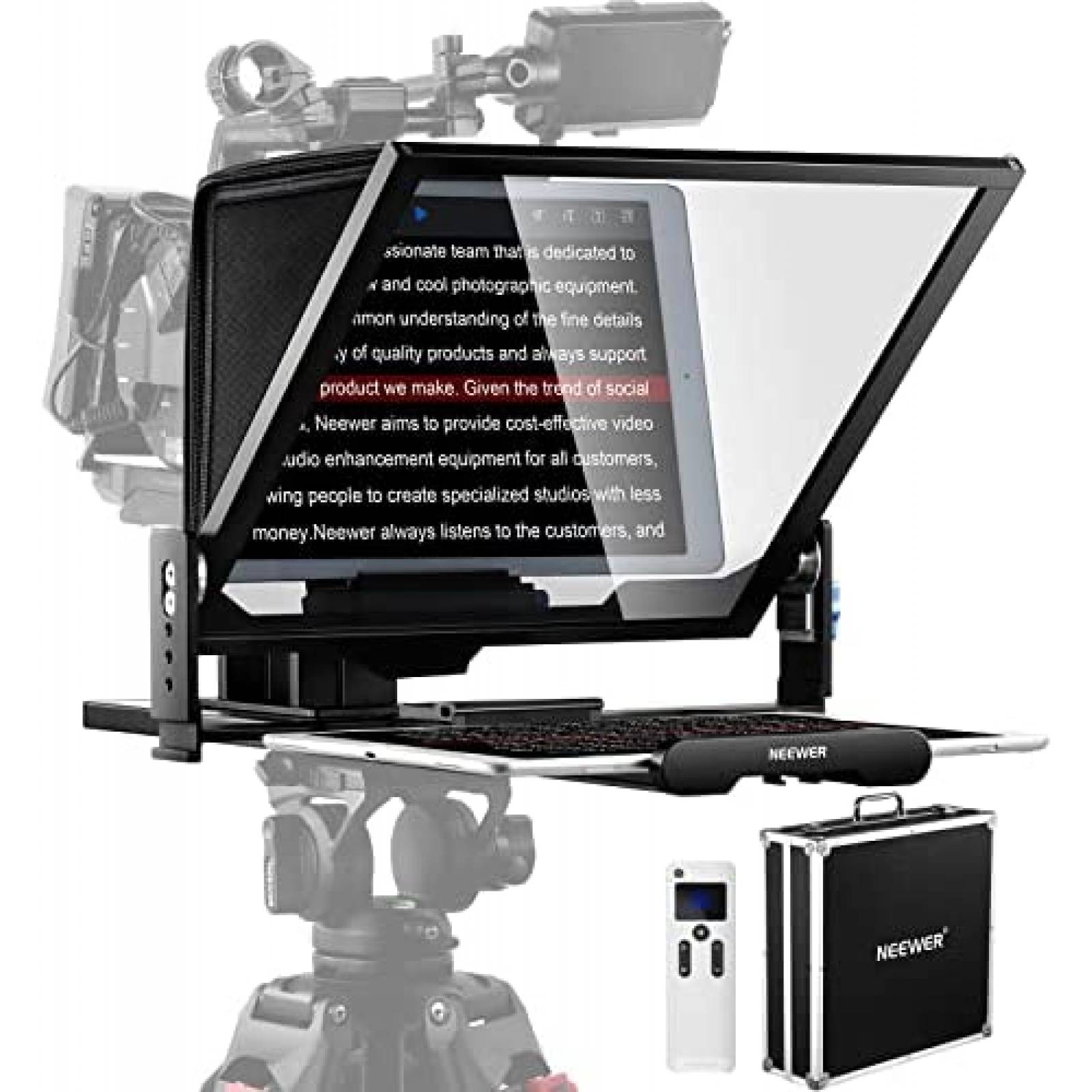 Teleprompter NEEWER X17 Plegable Con Bluetooth 17" -Negro