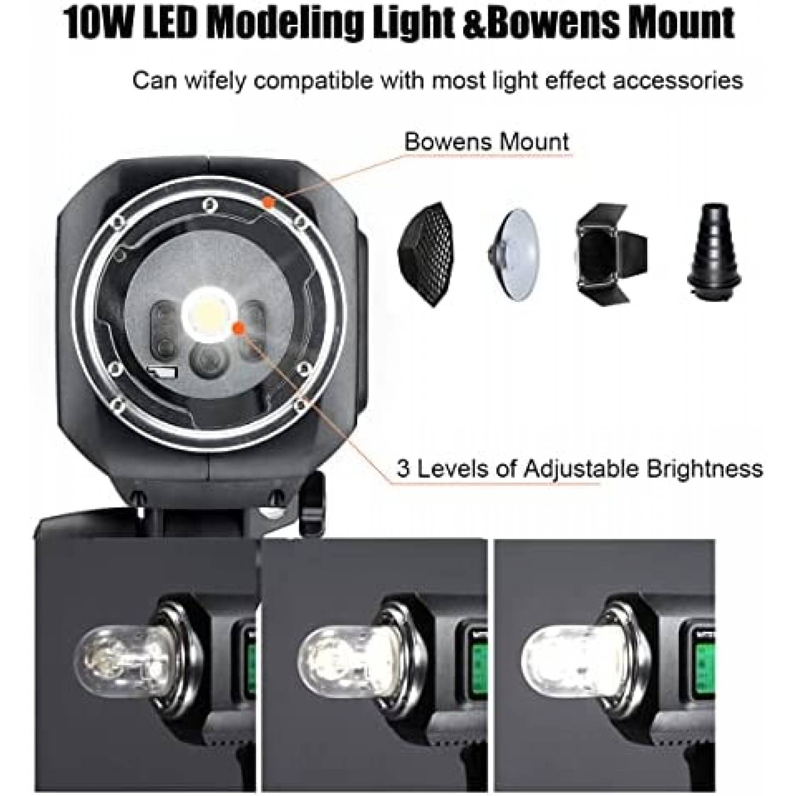 Flash de Estudio Godox AD600BM Inalambrico 2.4G 8700mAh