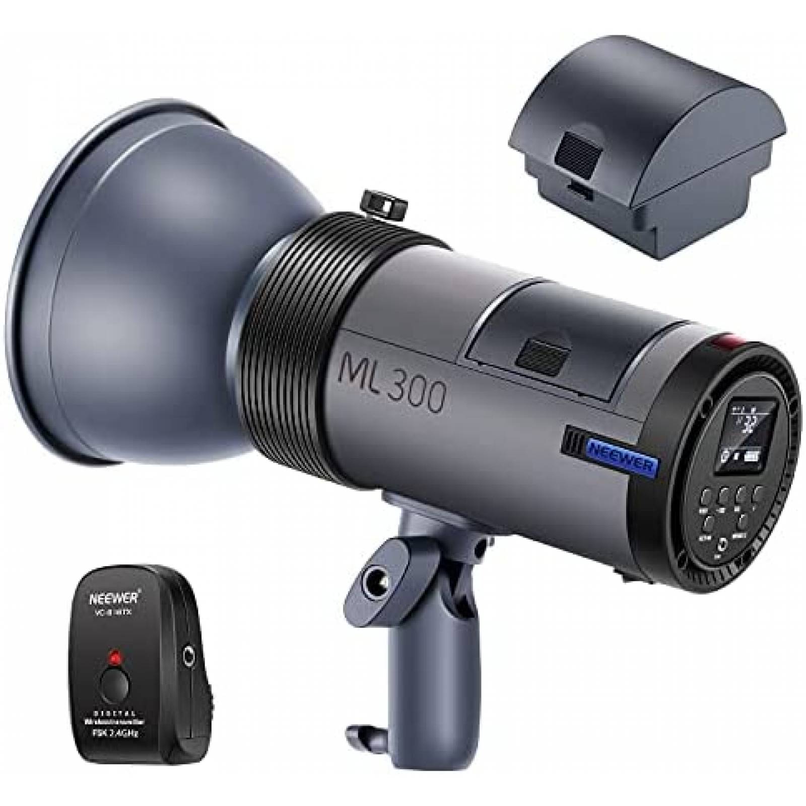 Flash de Estudio Exterior Neewer ML300 Inalambrico 300W