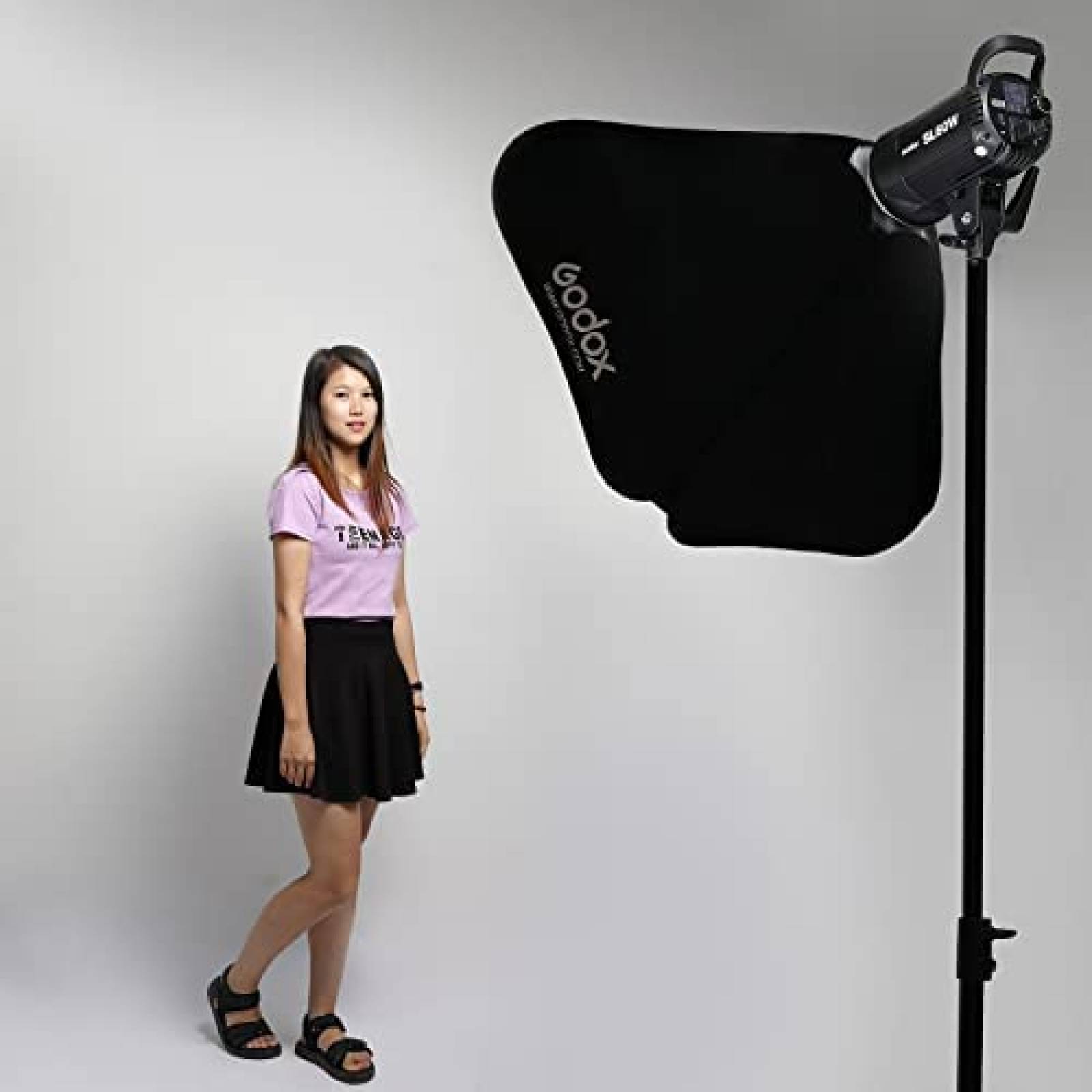 Luz de Video/Fotografia Continua GODOX LED 60W -Negro