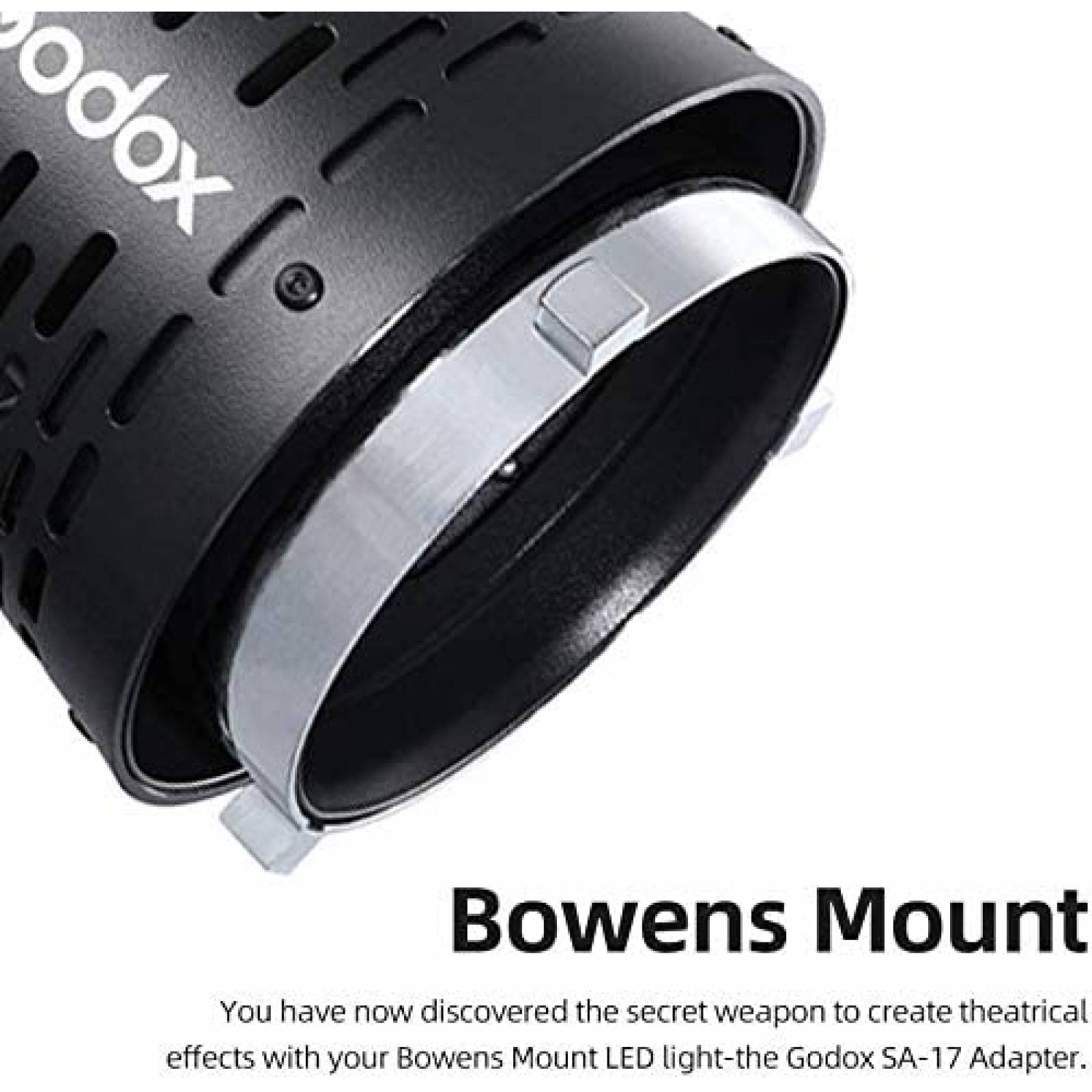 Luz LED para Video Godox SL-60W Ajustable con Accesorios