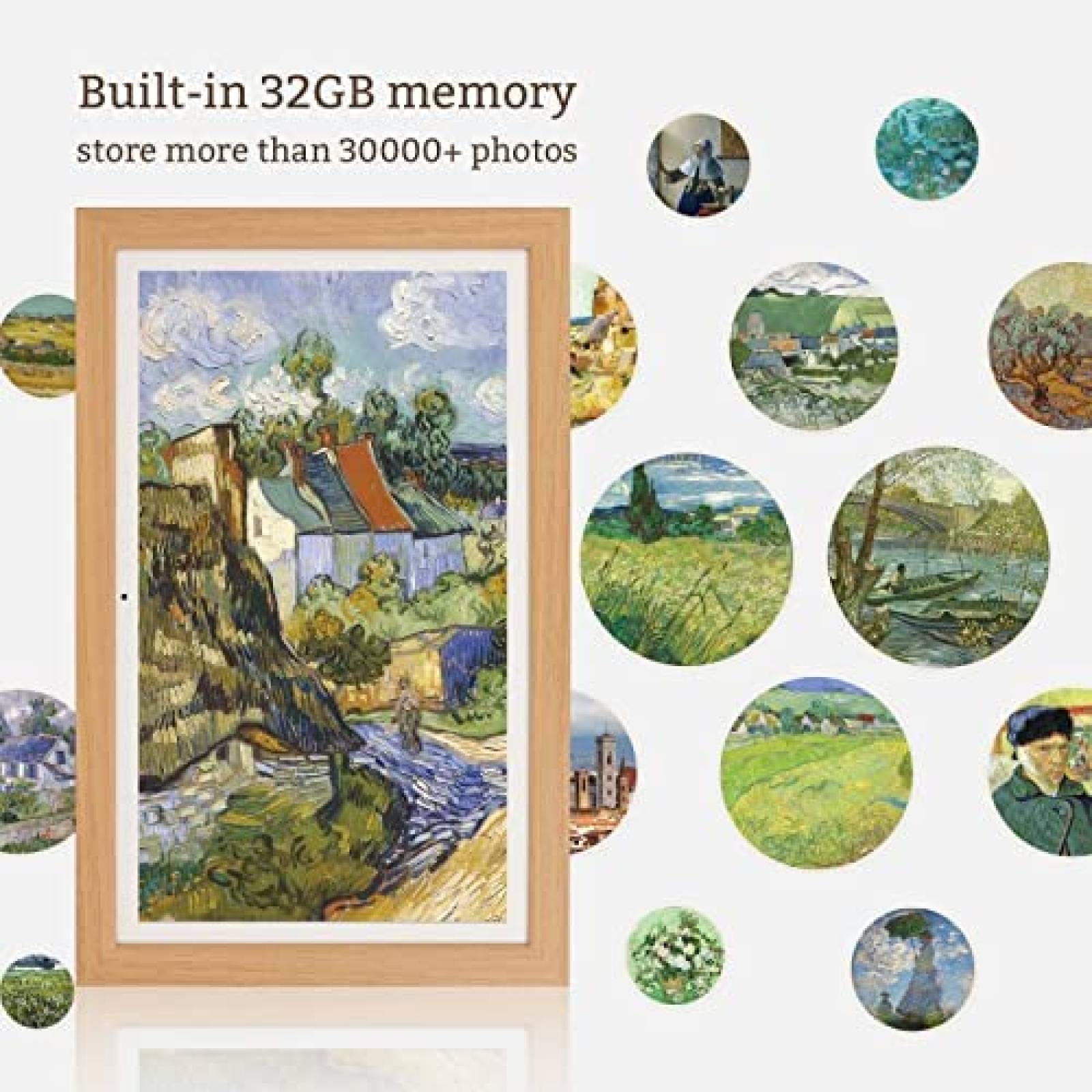 Portaretratos Digital Humblestead 21.5" Tactil 1920 x 1080