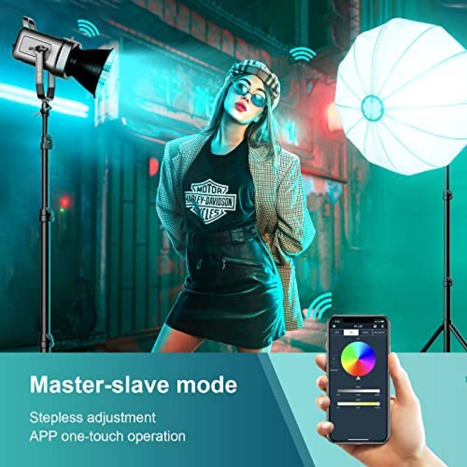 Lampara Fotografica Great Video Maker 150RW RGB 2700-7500K