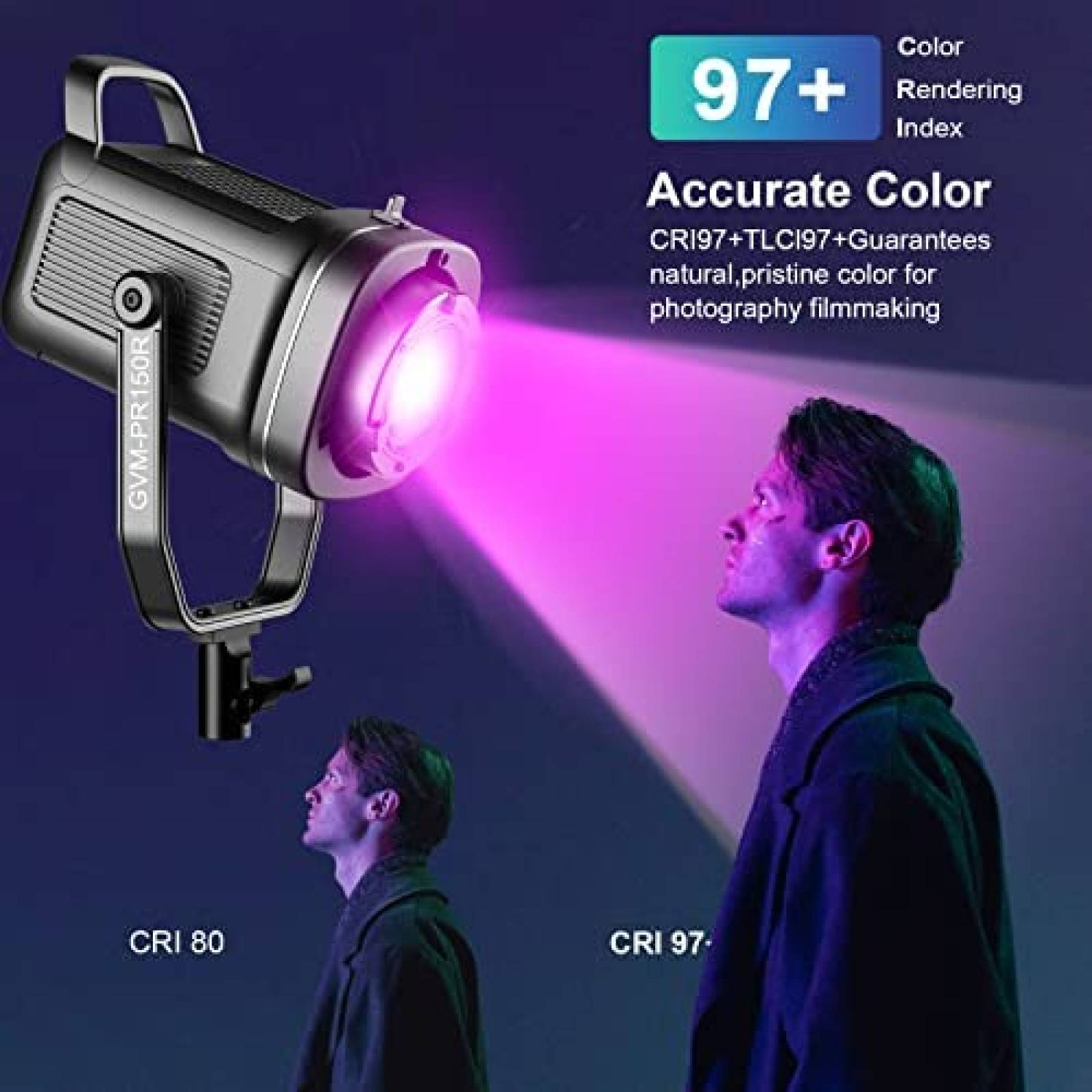 Lampara Fotografica Great Video Maker 150RW RGB 2700-7500K