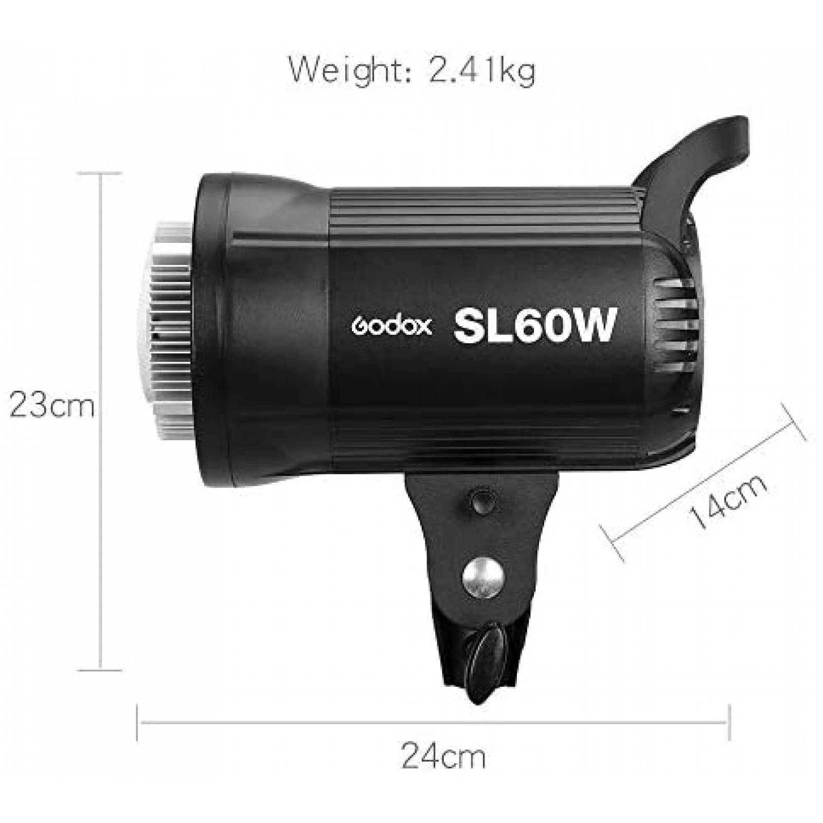 Luz de Video/Fotografia Continua GODOX LED 60W -Negro